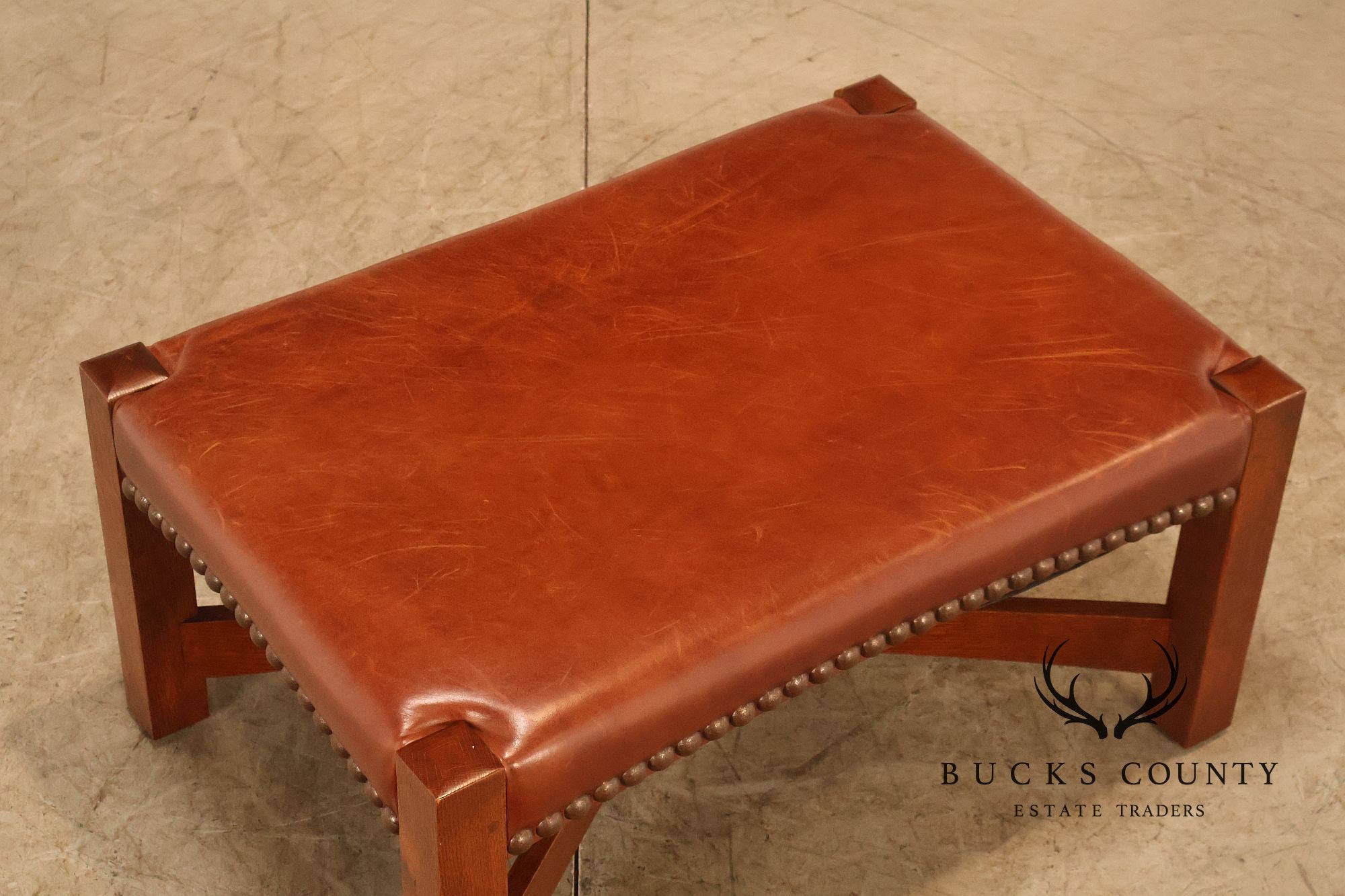 Stickley Mission Collection 25th Anniversary Limited Edition Dalai Lama Eastwood Chair & Ottoman No. 45/100