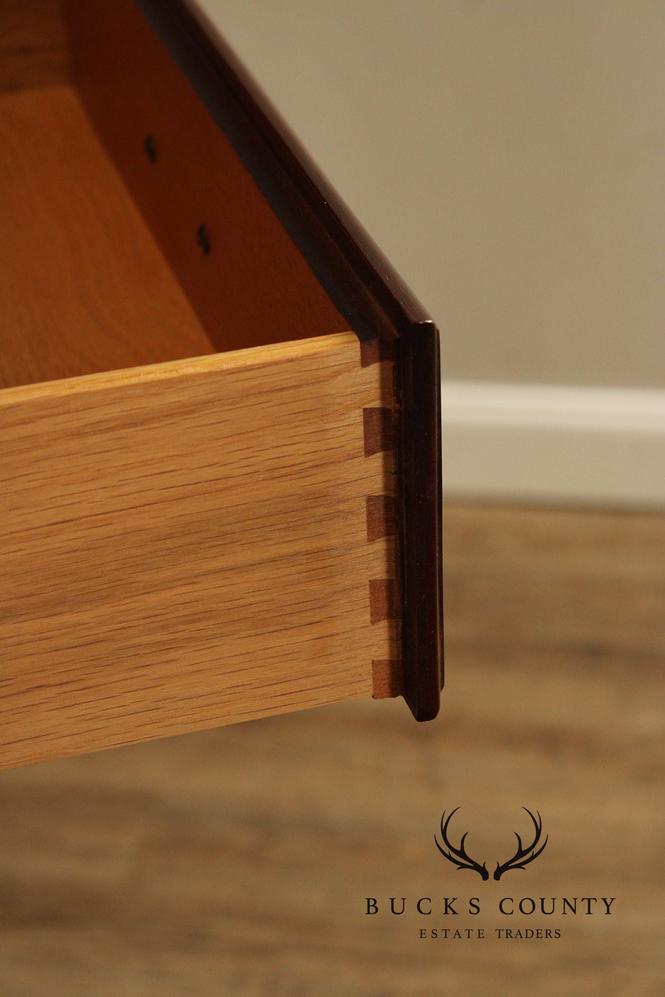 Link Taylor Chippendale Style Mahogany Chest on Chest