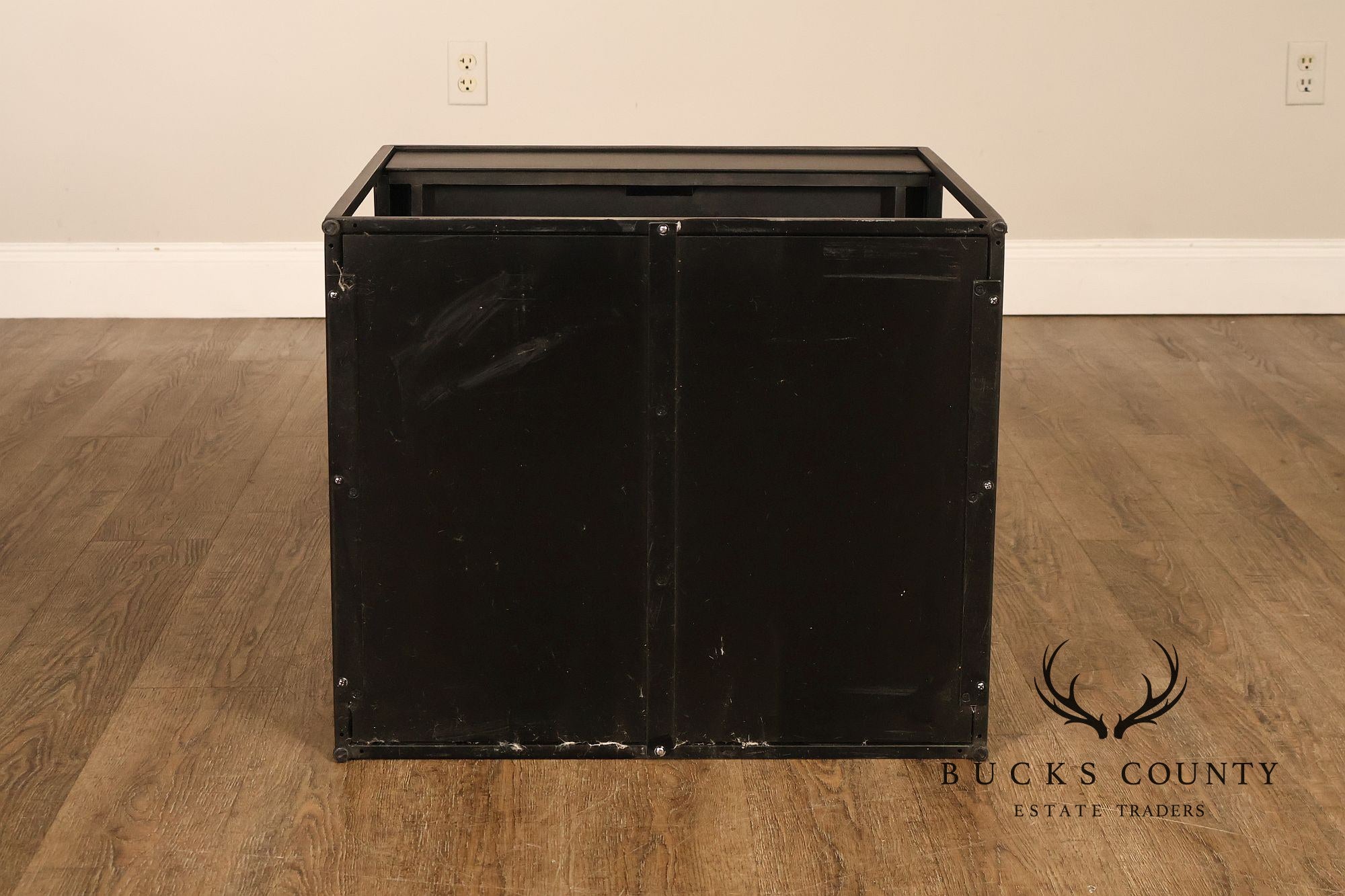 Restoration Hardware Pair Of Gramercy Mirrored End Tables