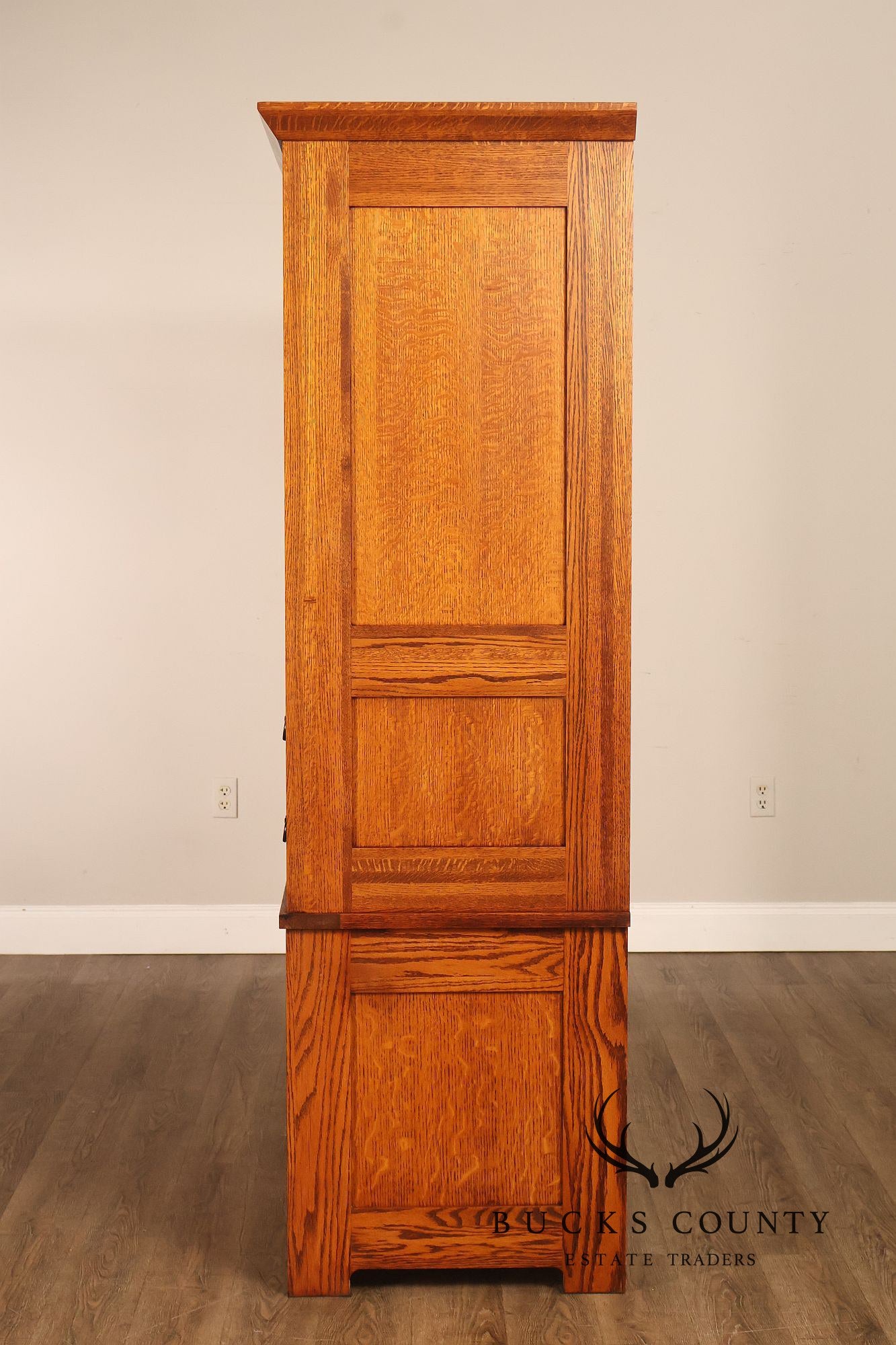 Michaels For Restoration Hardware Arts & Crafts Mission Oak Entertainment Armoire