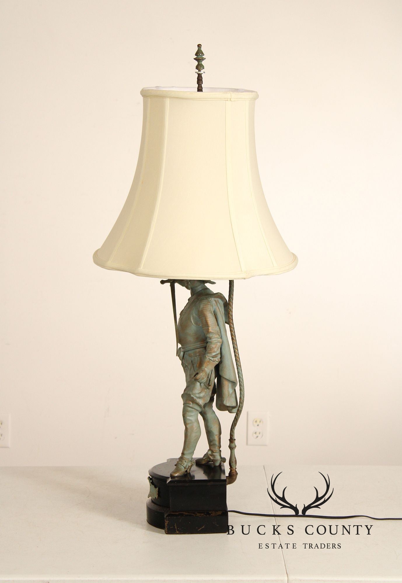 Vintage Pair of Figural Table Lamps