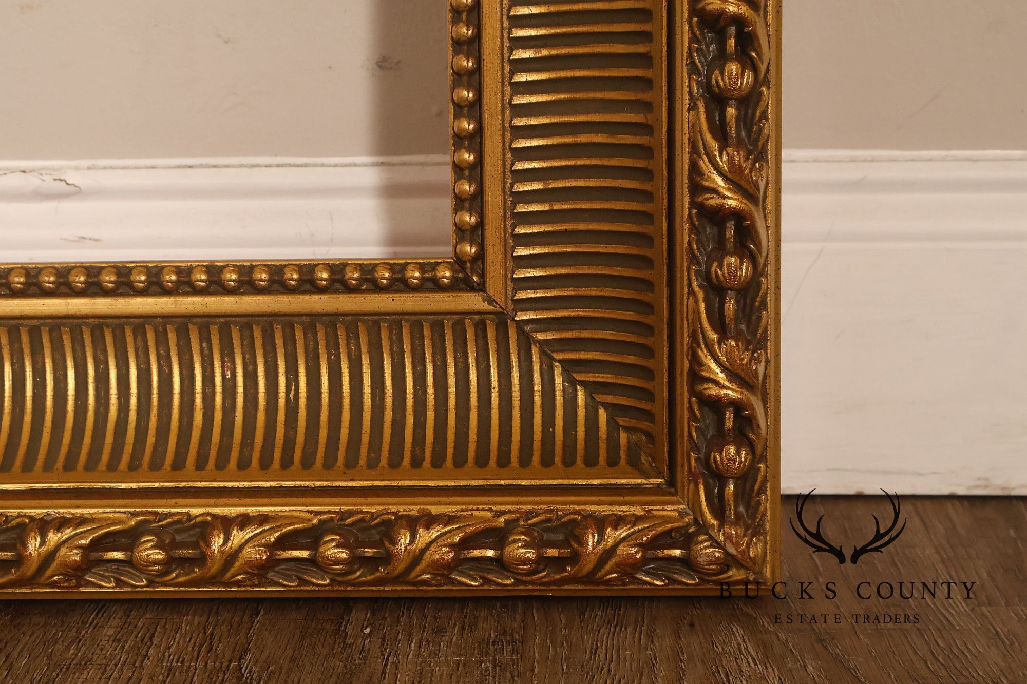 Newman Galleries Large Carved Gold Gilt Picture Frame