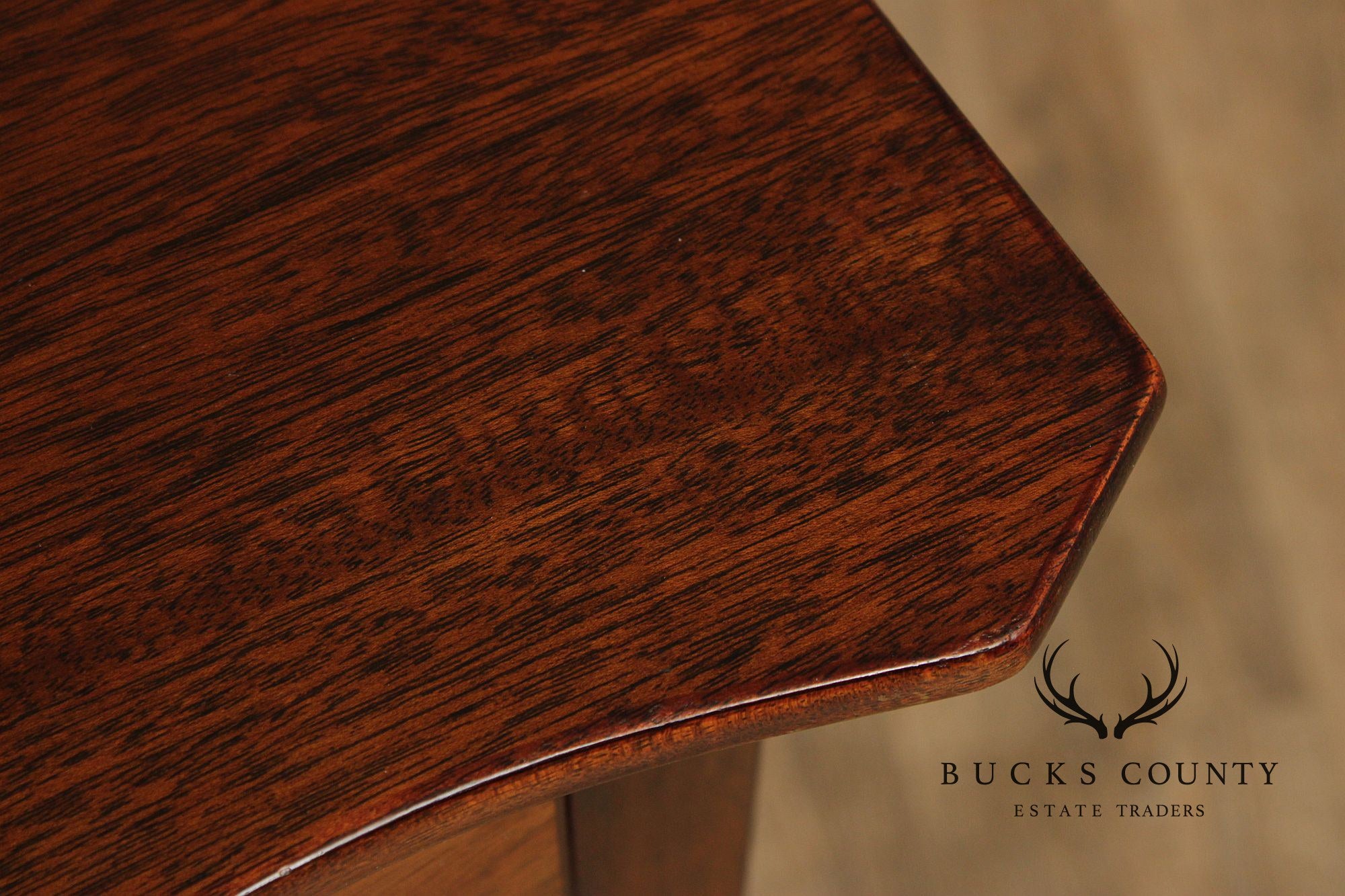 Chippendale Style Mahogany Lowboy Side Table Console
