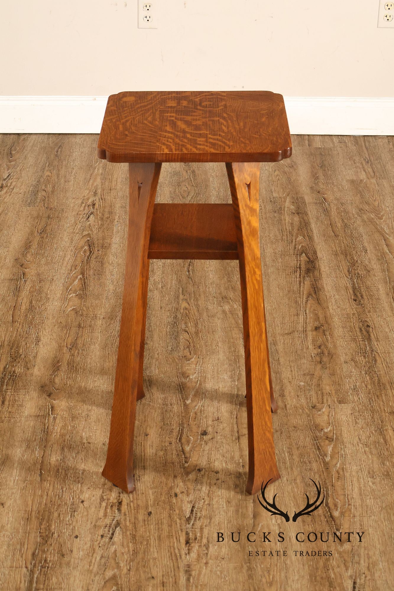 Stickley Mission Collection Tom Jones Oak Drink Stand