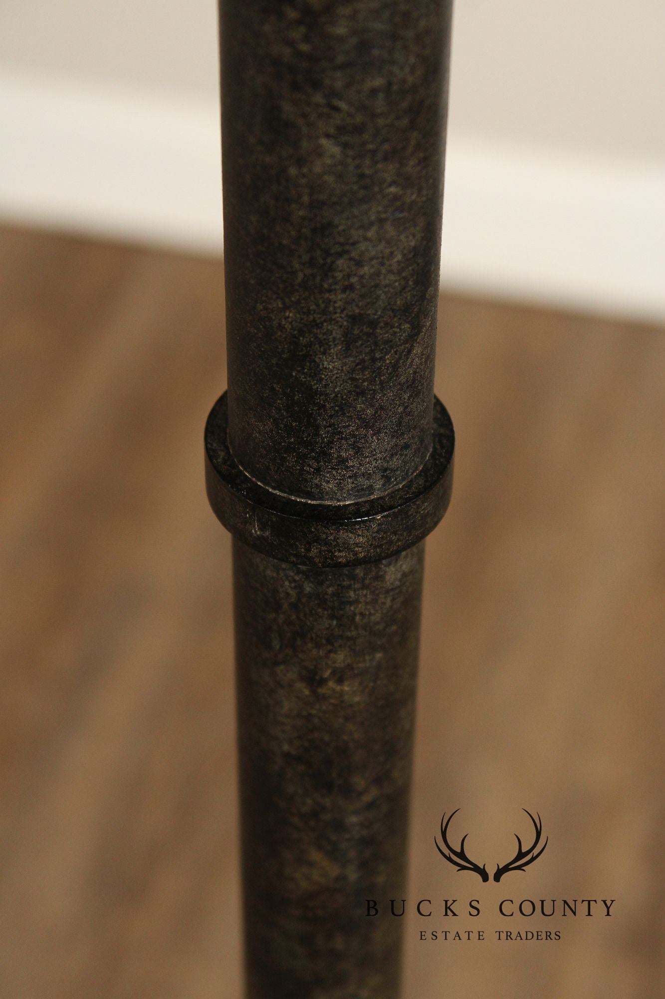 Aidan Gray 'Marshal' Forged Iron Floor Lamp