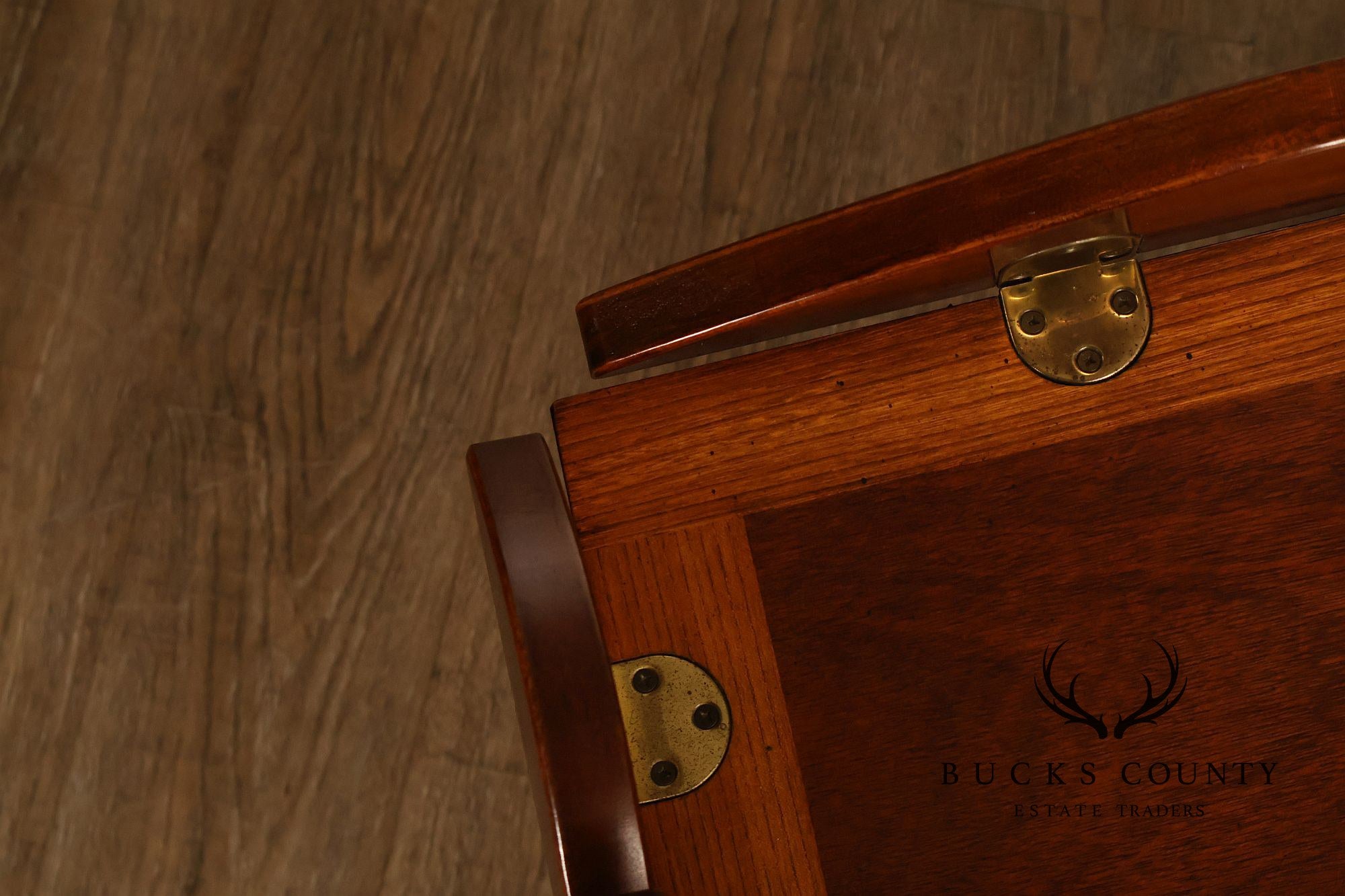 Chippendale Style Mahogany Butler's Tray Table