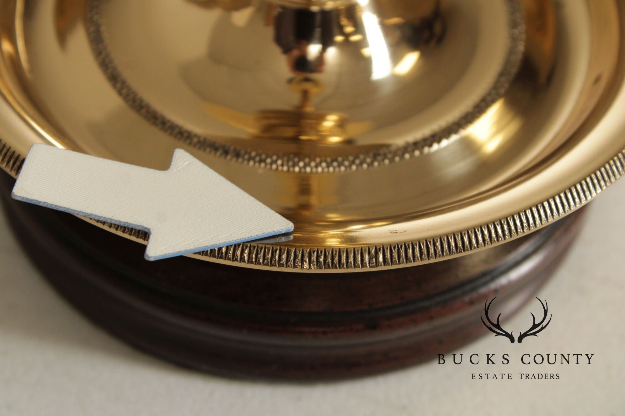 Kaiser Kuhn Brass Bouillotte Table Lamp