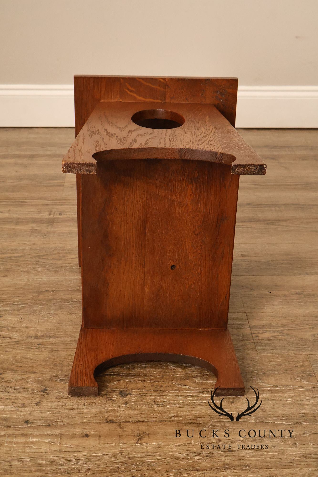 Arts And Crafts Mission Oak Tabouret