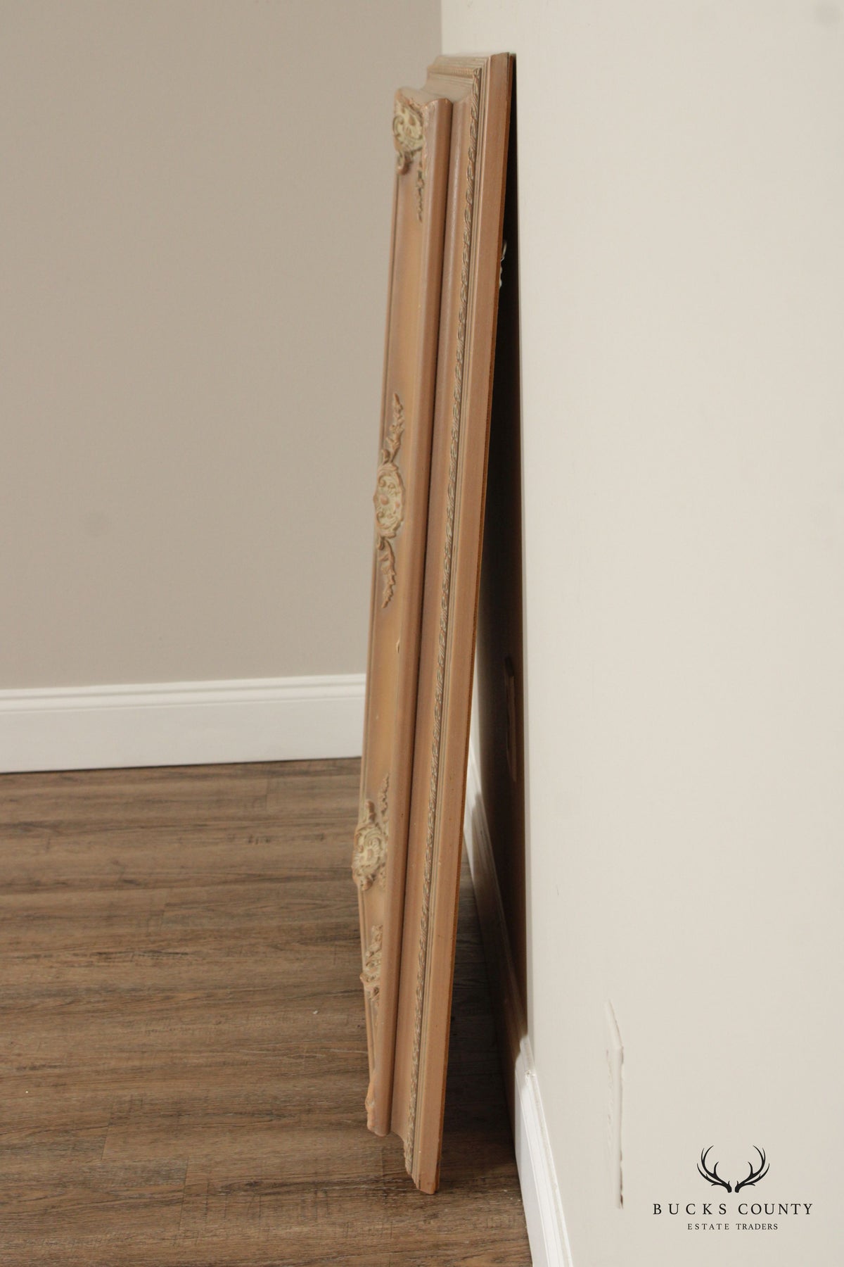 LaBarge Baroque Style Carved Frame Wall Mirror