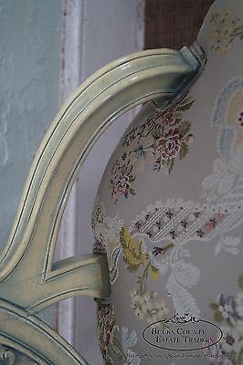 Vintage French Louis XV Hollywood Regency Style Painted Chairs