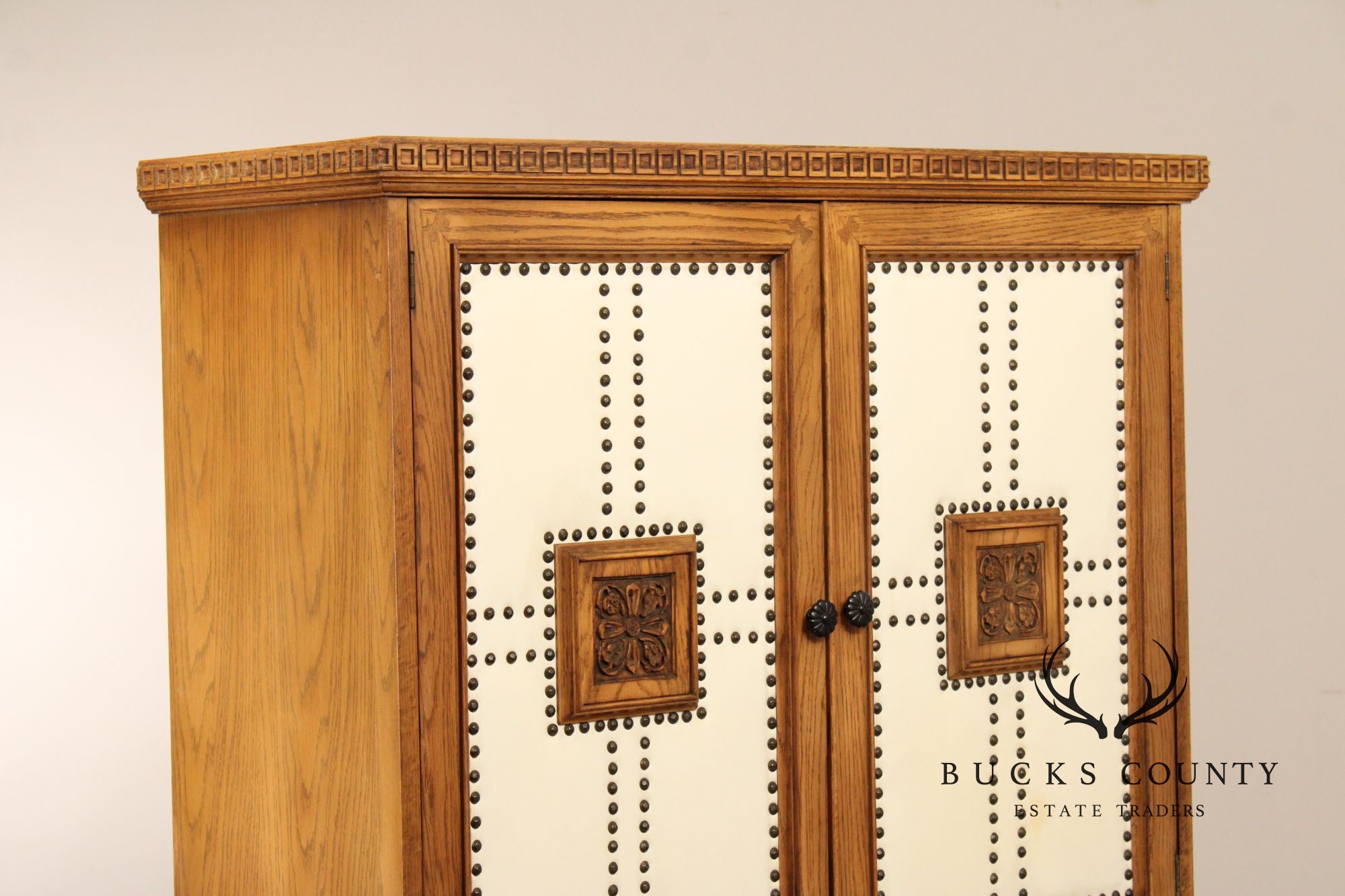 Romweber Viking Oak Vintage Two Door Cabinet