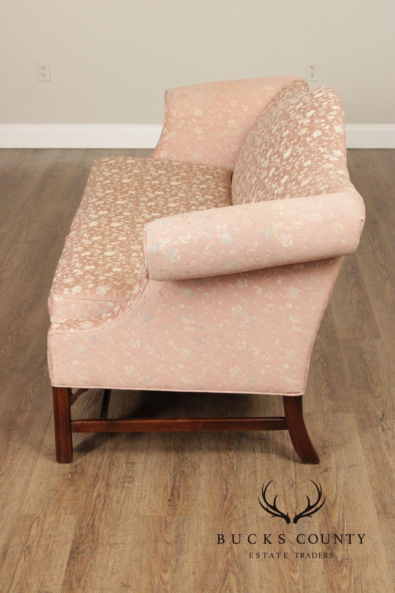 Ethan Allen Chippendale Style Sofa