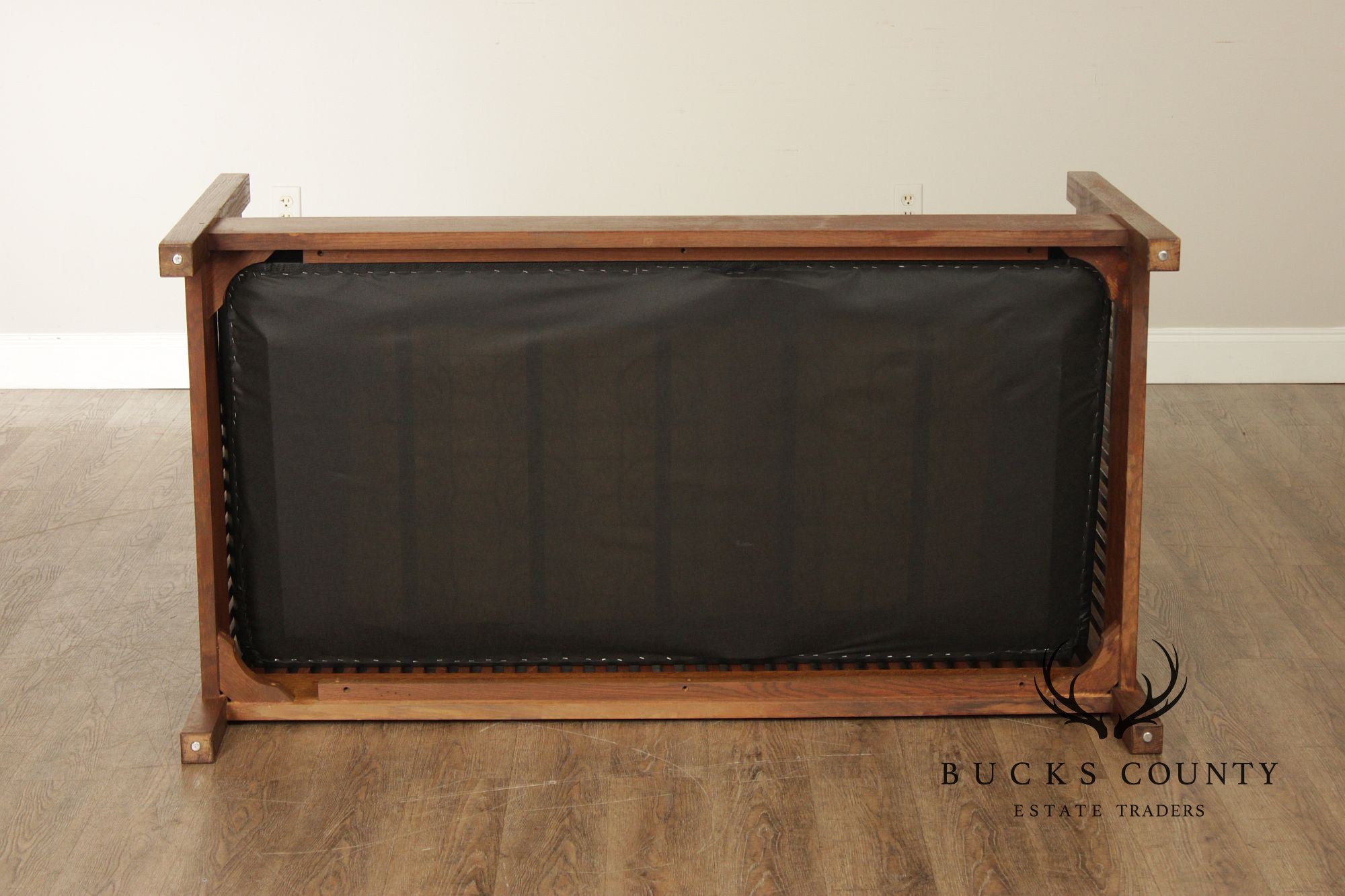 Stickley Mission Collection Oak Spindle Settee