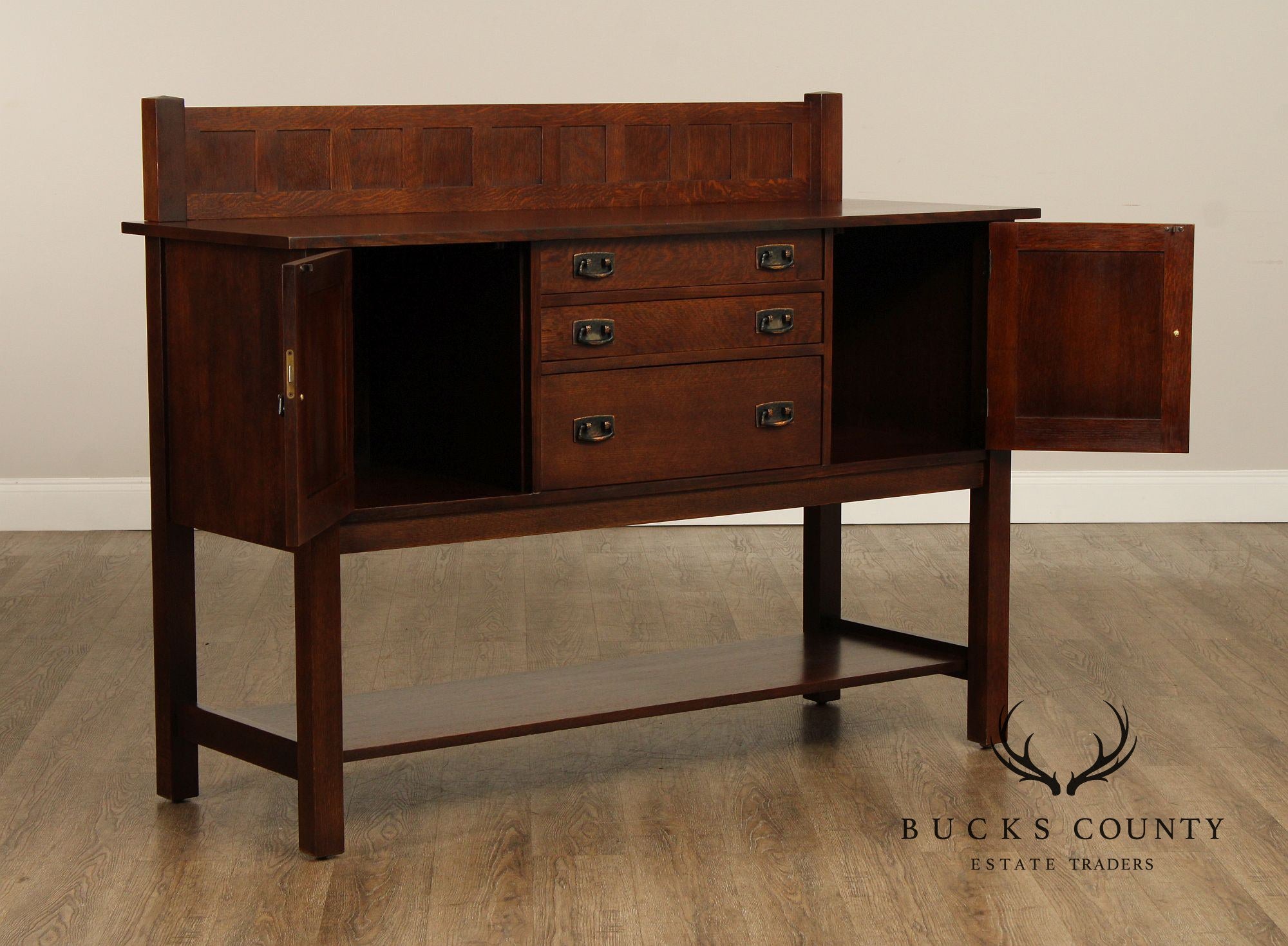 Stickley Mission Collection Oak Sideboard