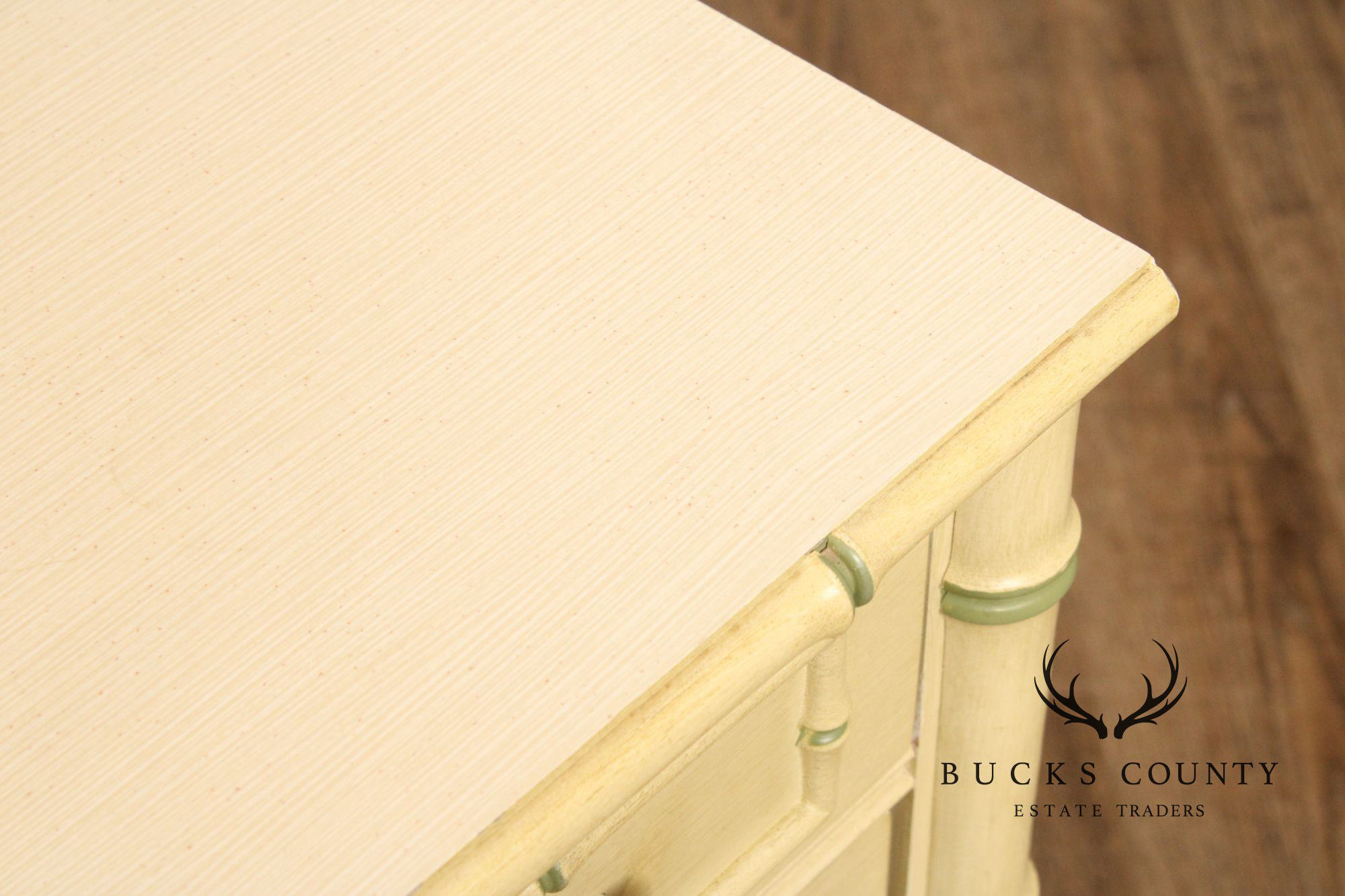 Thomasville Vintage Faux Bamboo Chest of Drawers