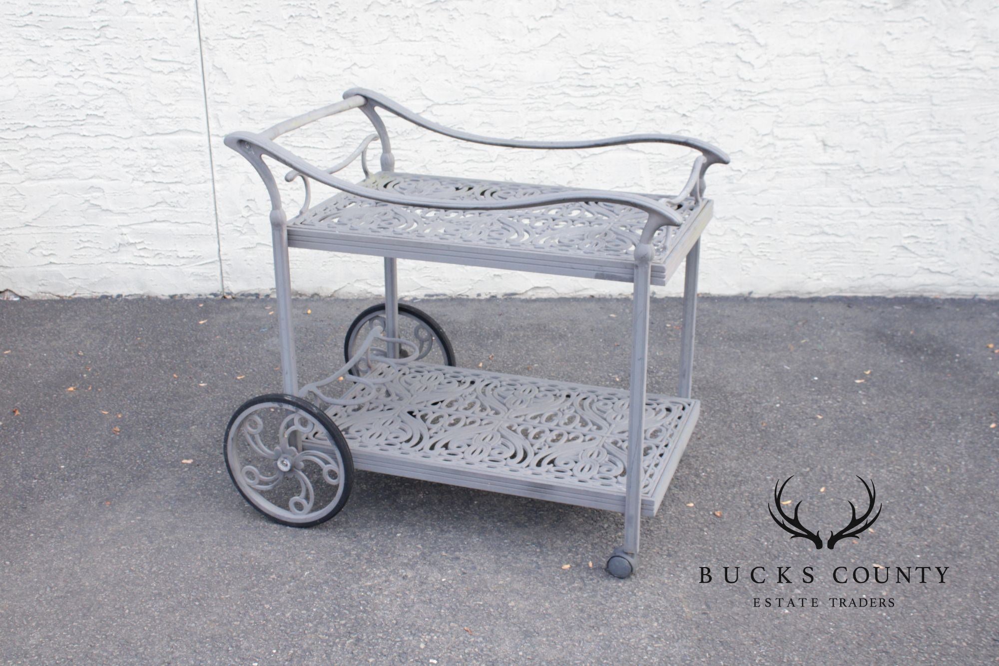 Hanamint 'Tuscany' Cast Aluminum Outdoor Bar Cart