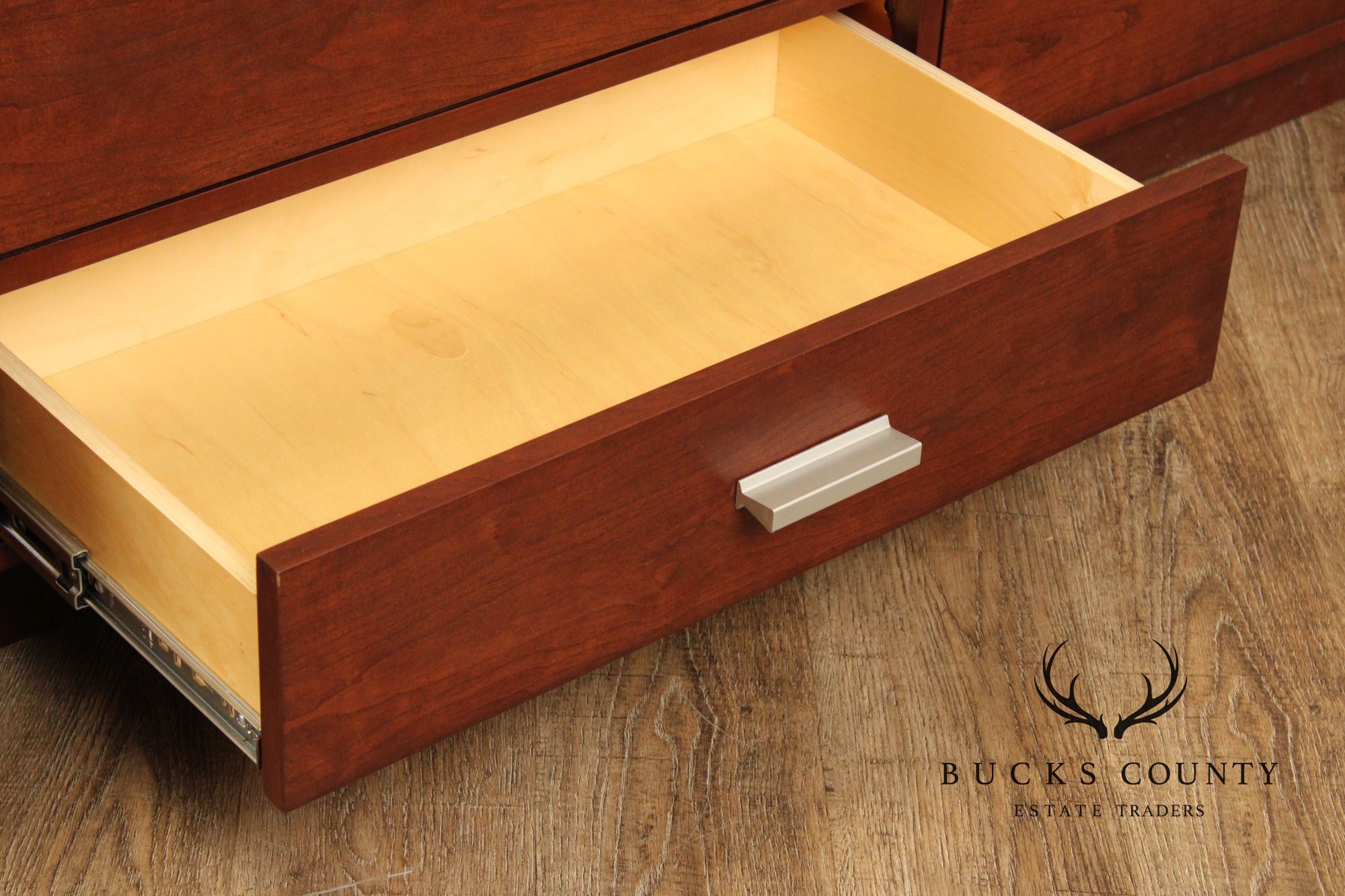 Taylor Made Custom Crafted Cherry Storage Bench