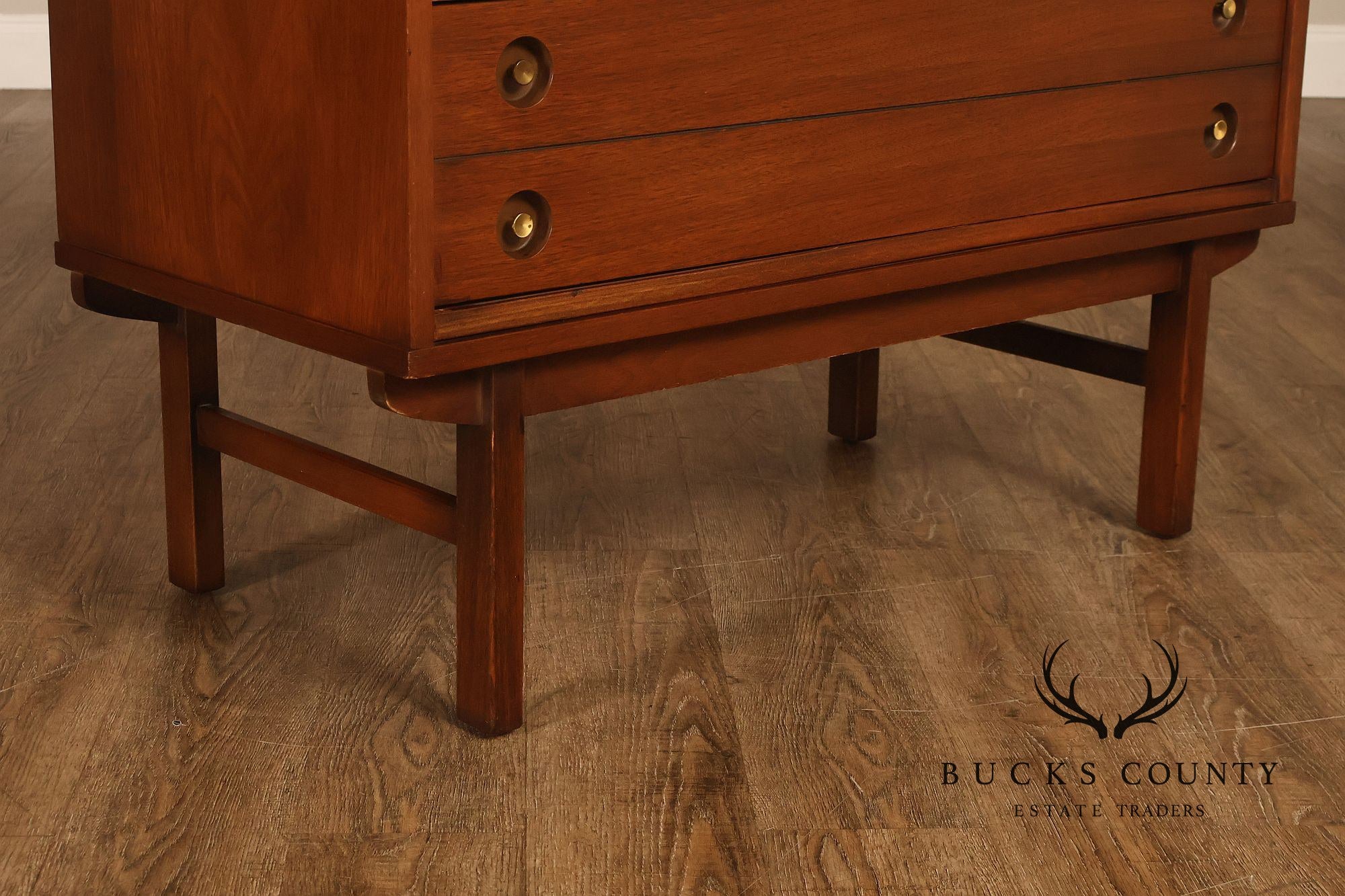 Mid Century Modern Walnut Chest of Drawers