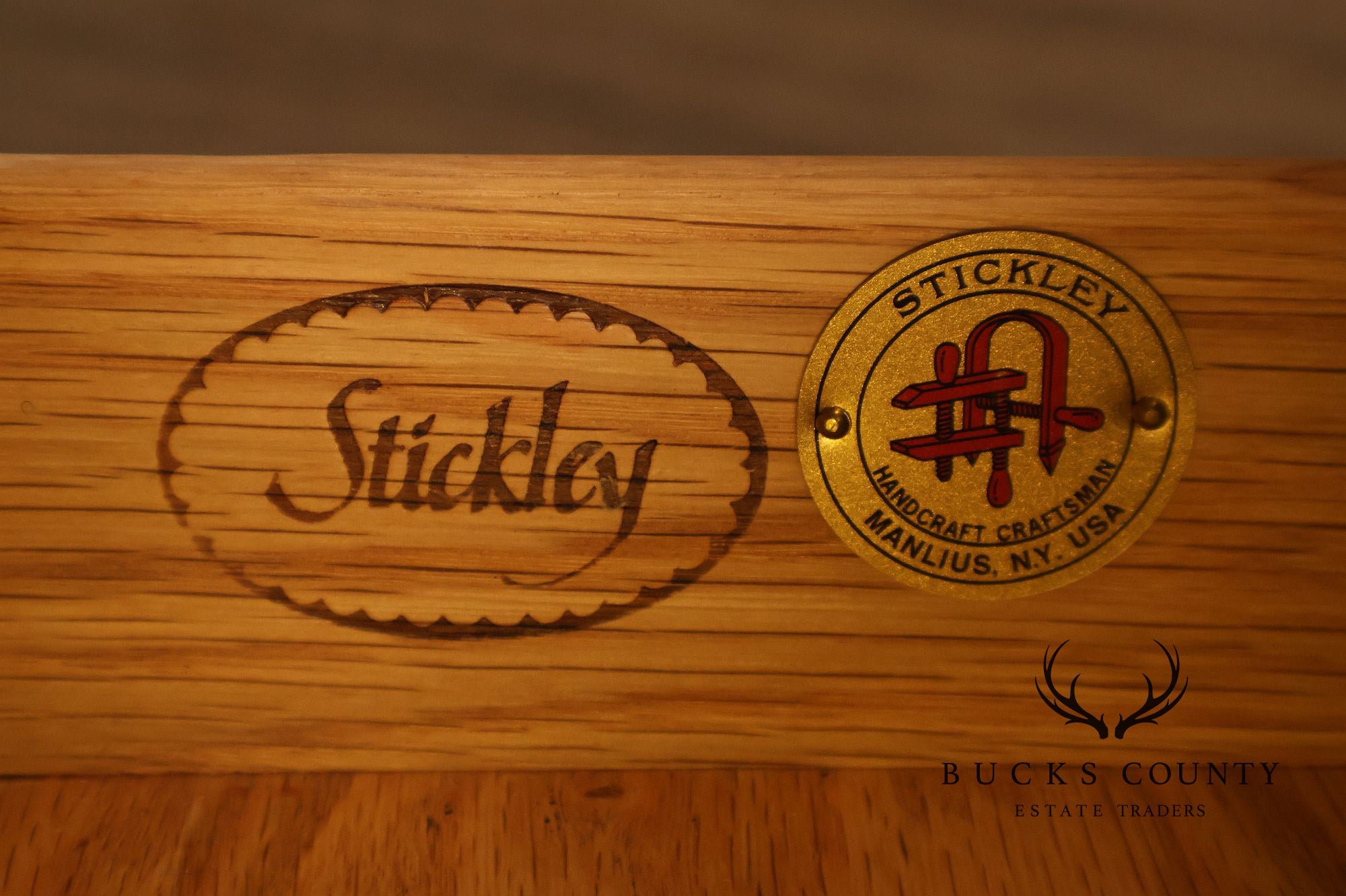 Stickley Harvey Ellis Square Cherry Storage Cocktail Table