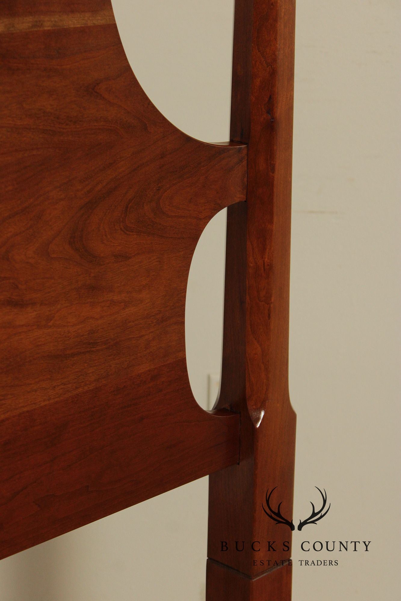 Stickley Traditional Cherry Twin Size Pair Of Poster Beds