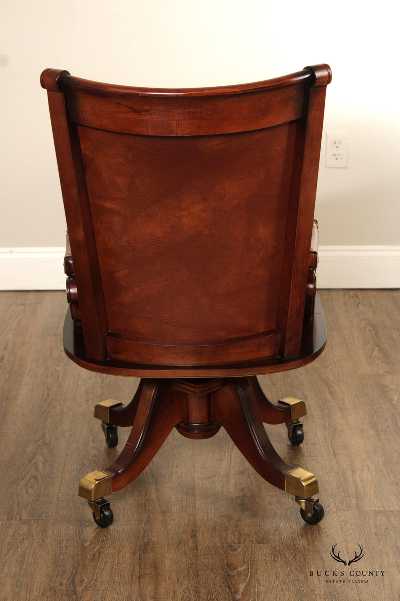 Pulaski Empire Style Leather Executive Desk Office Chair