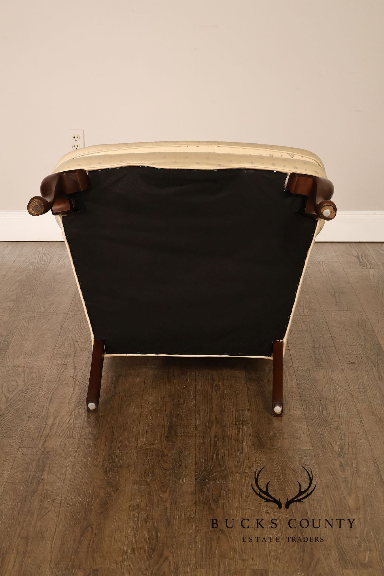 Ethan Allen Queen Anne Style Vintage Pair of Wing Chairs
