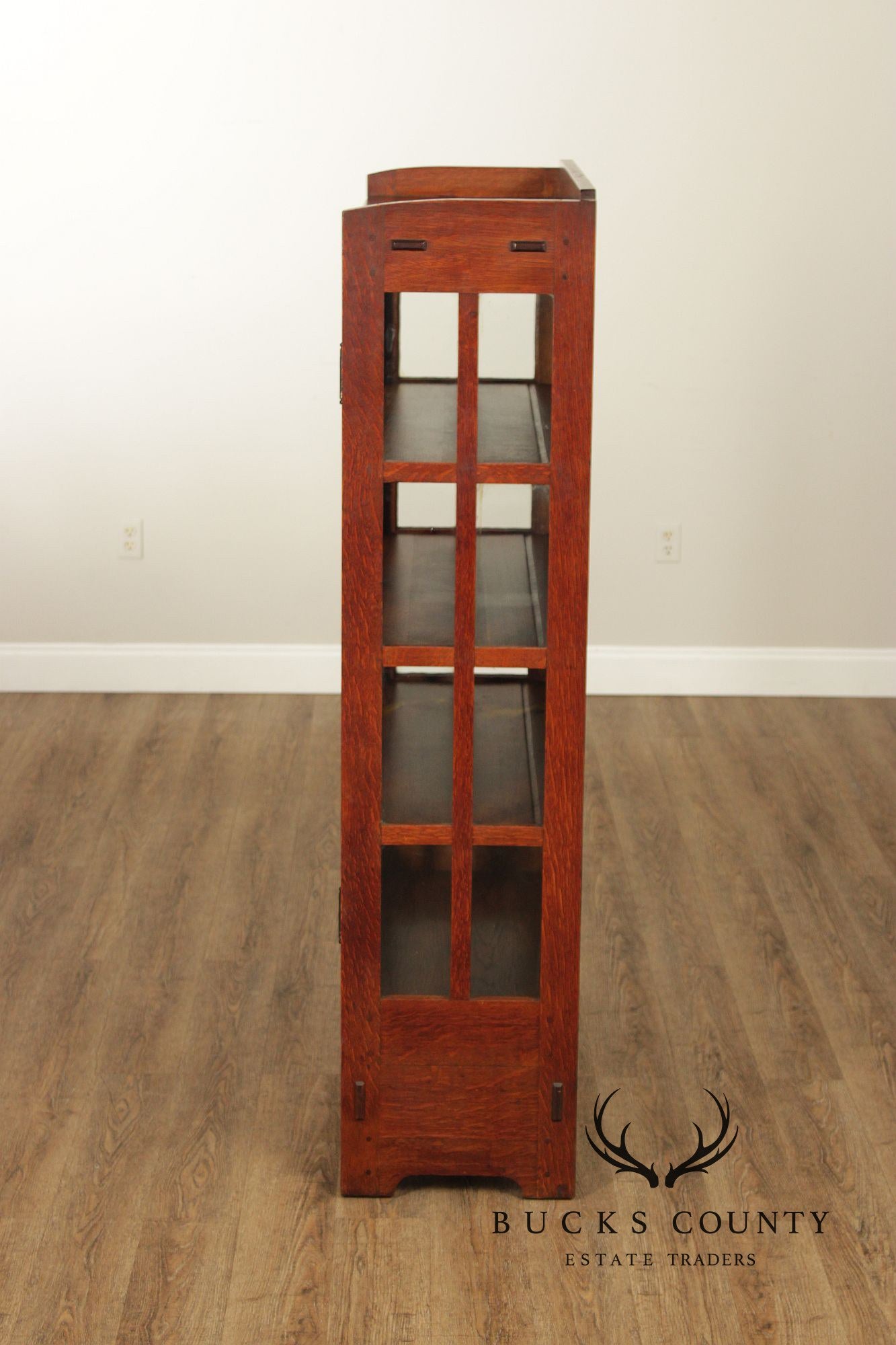 Gustav Stickley Antique Mission Oak No. 815 China Cabinet