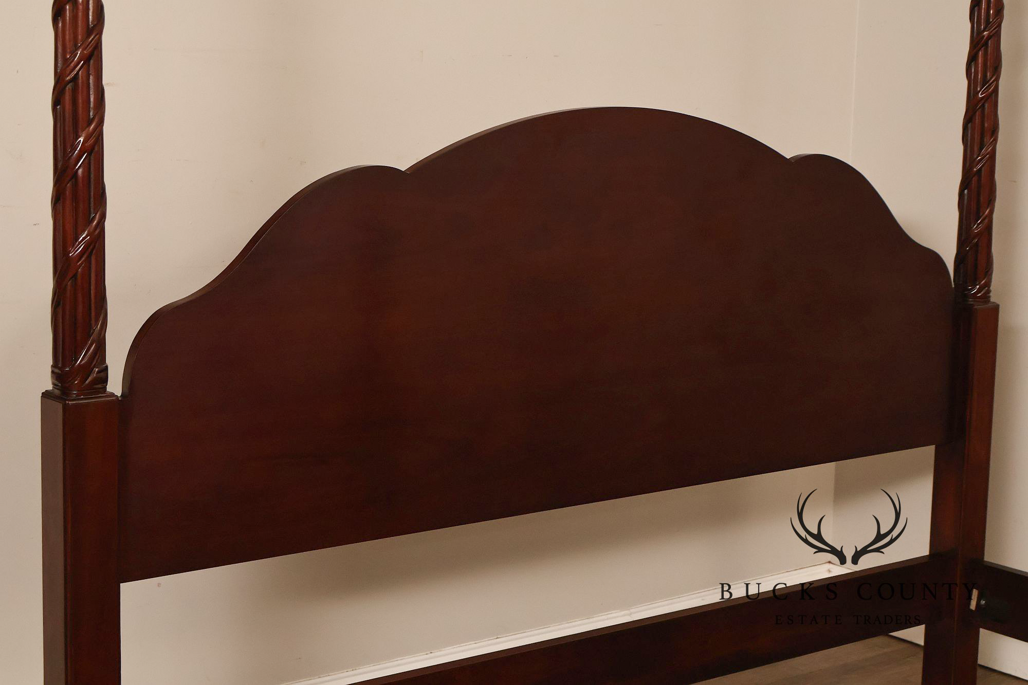 Hickory Chair King Size Mahogany Poster Bed
