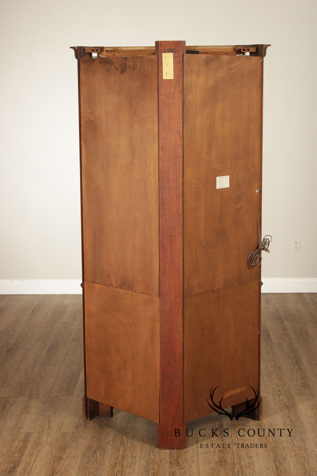 Henkel Harris Traditional Cherry Corner Cupboard