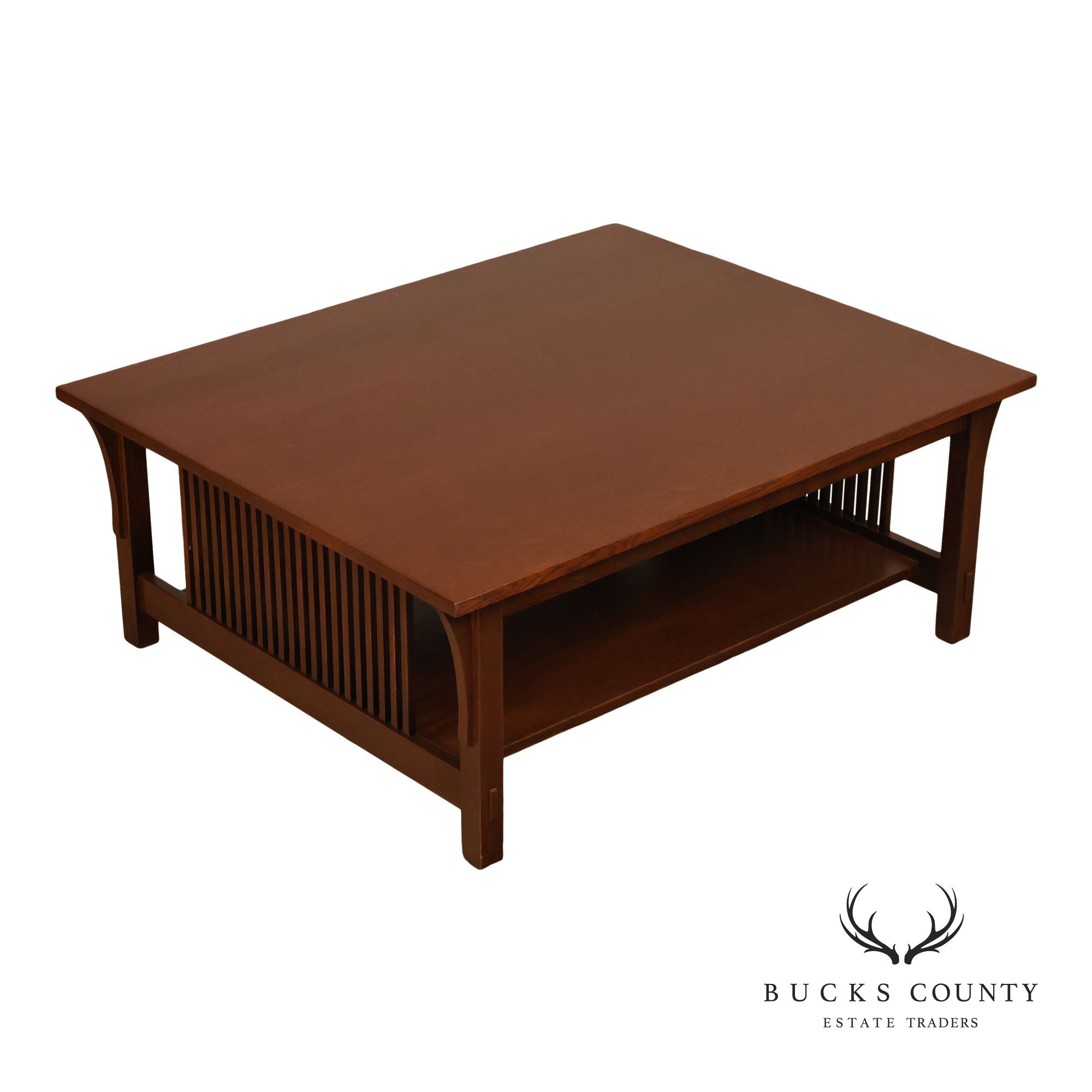 Stickley Mission Collection Oak Cocktail Table