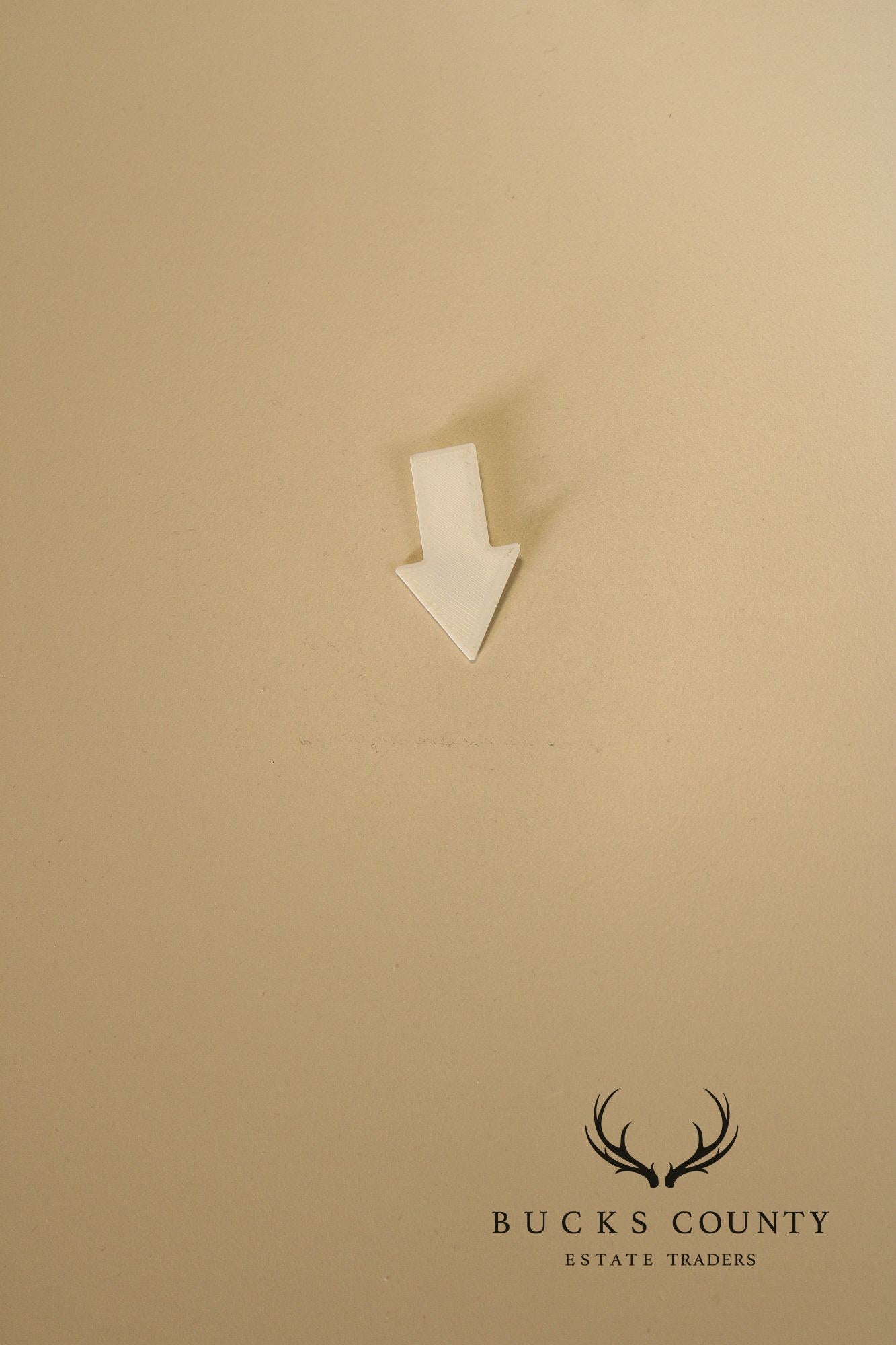 Hollywood Regency Painted Elephant Head Writing Desk