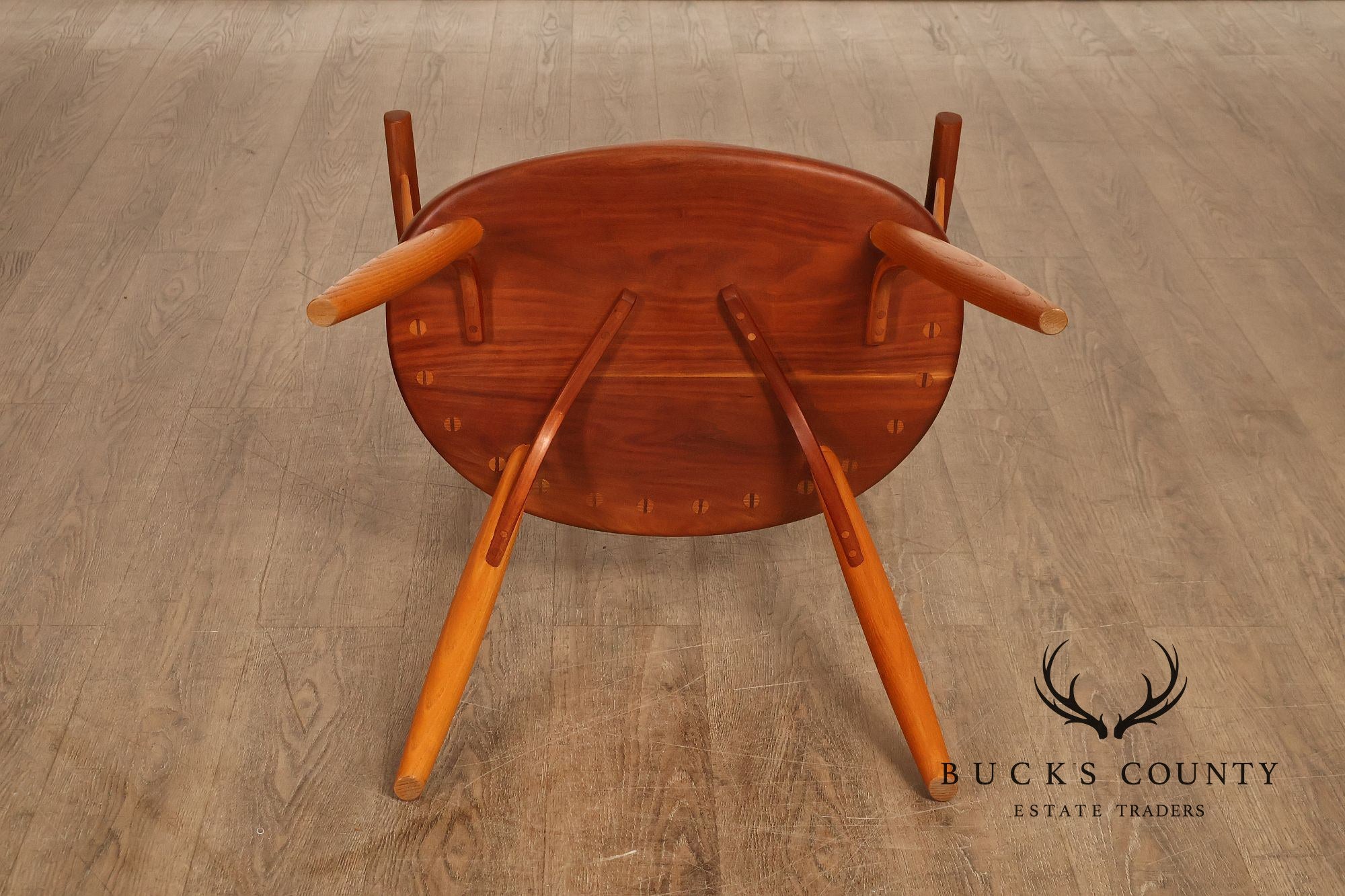 Thomas Moser Set Of Eight Continuous Arm Dining Chairs