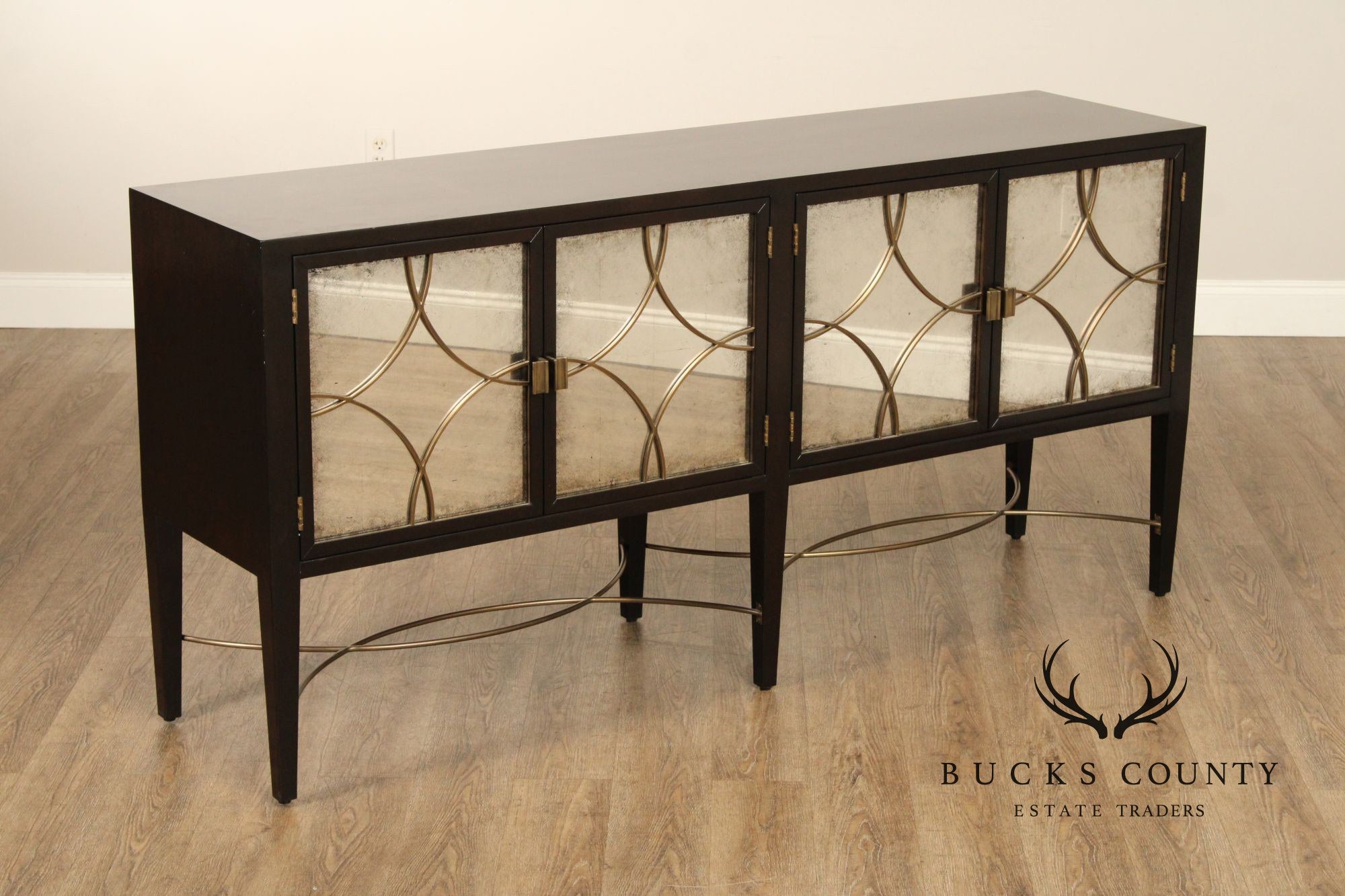 Alden Parkes 'Hancock' Mirrored Buffet Sideboard