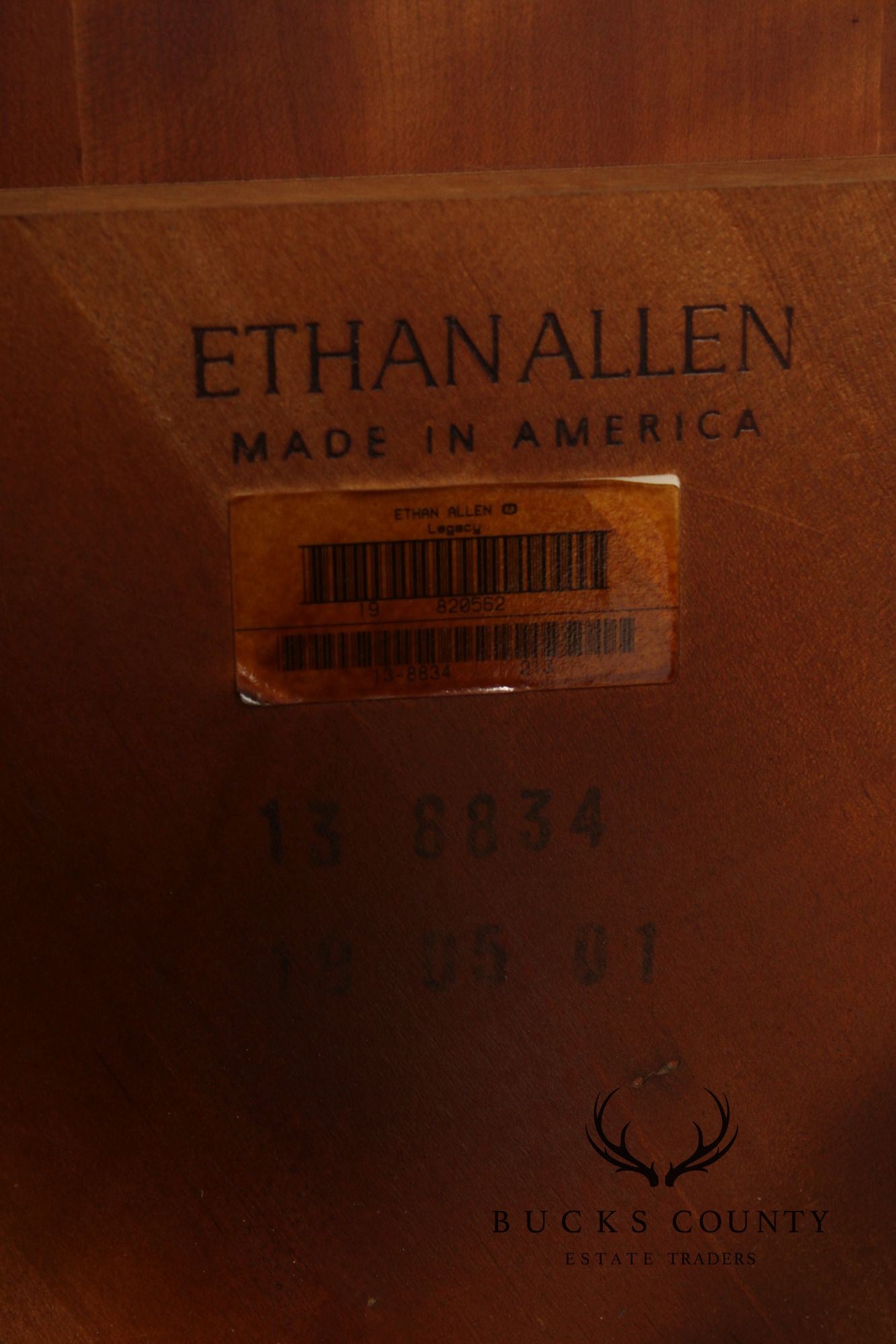 Ethan Allen 'Legacy' Collection Round Top Side Table