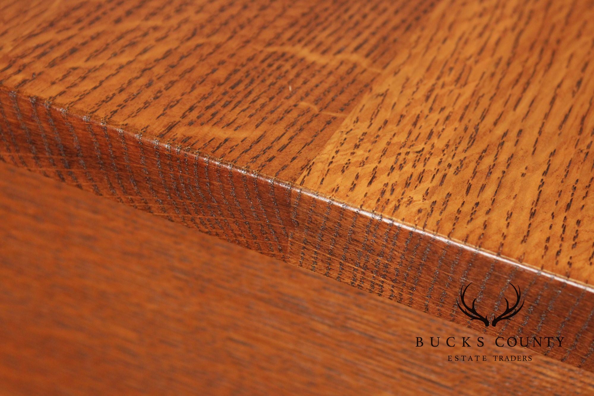 Stickley Mission Collection Oak Spindle Desk