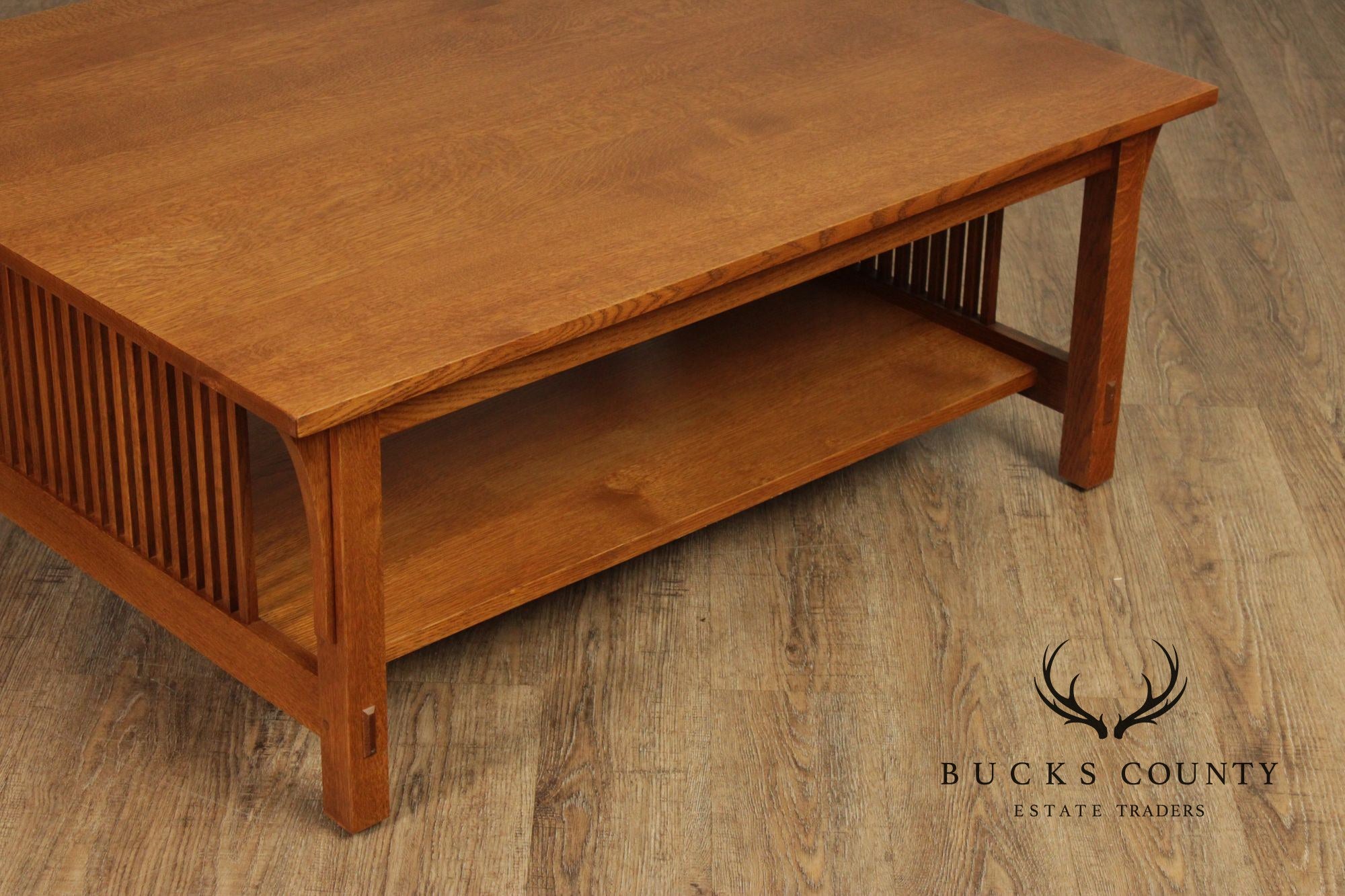 Stickley Mission Collection Oak Cocktail Table