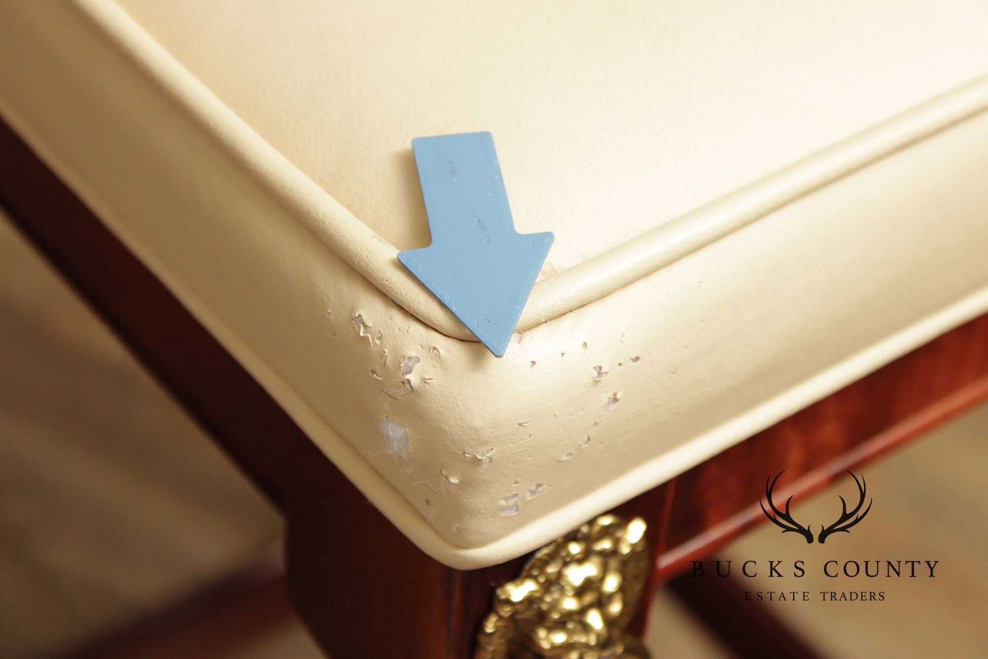 Pulaski Furniture Brass Top Lion Head Bar With Two Stools