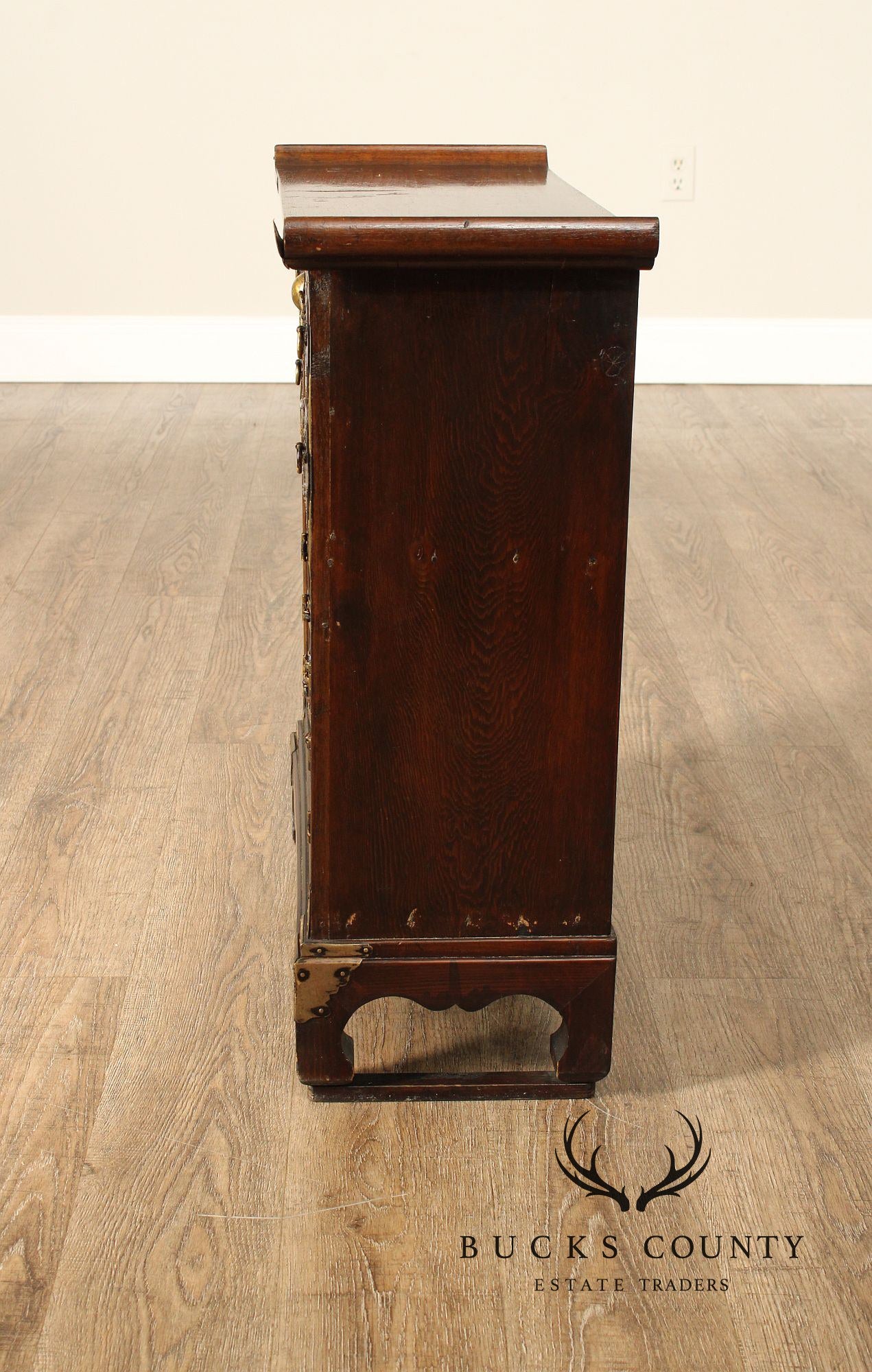 Antique Korean Hardwood Tansu Chest