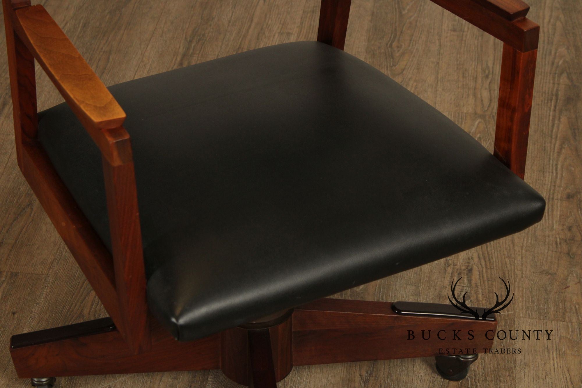 Mid Century Modern Swivel Desk Chair