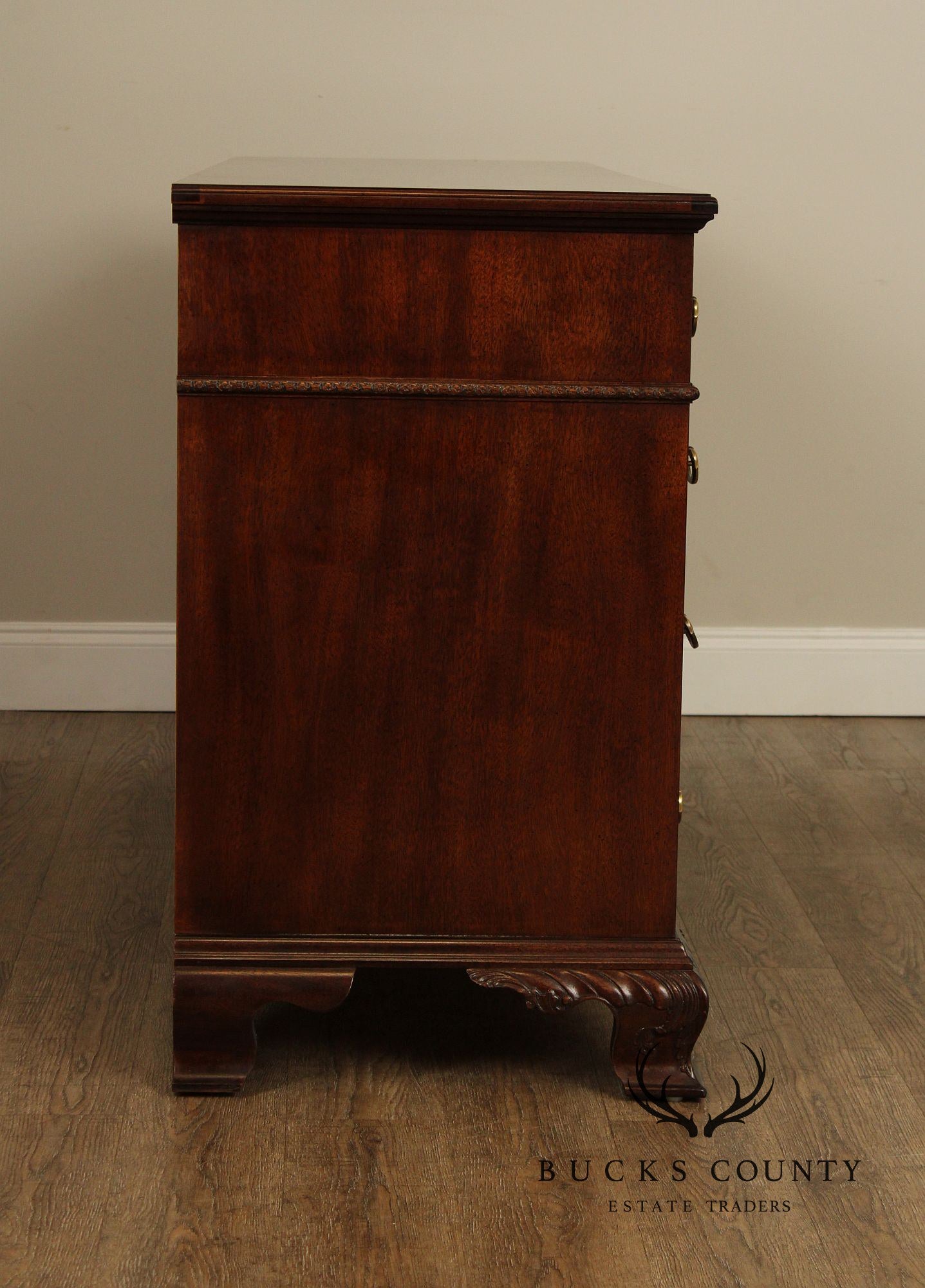 Henredon Chippendale Style Cherry Long Dresser