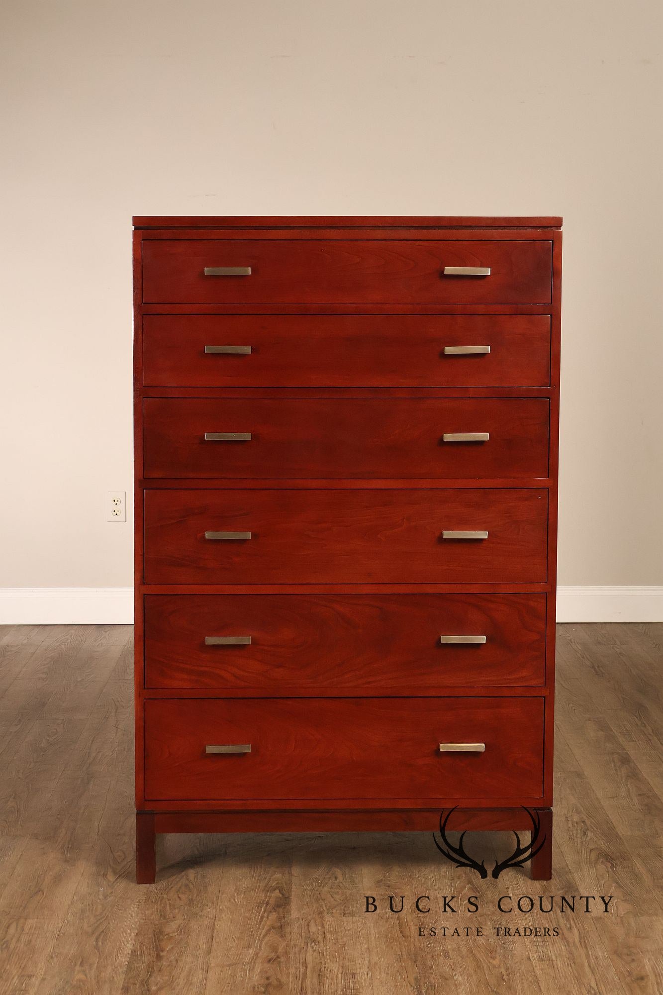 Stickley Metropolitan Collection Cherry Six Drawer Chest