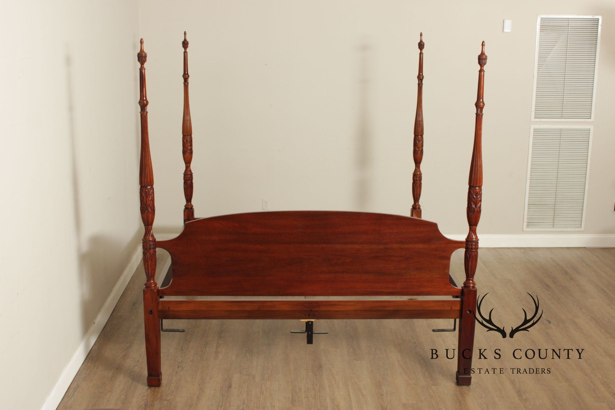 Henkel Harris Mahogany King Size Poster Bed