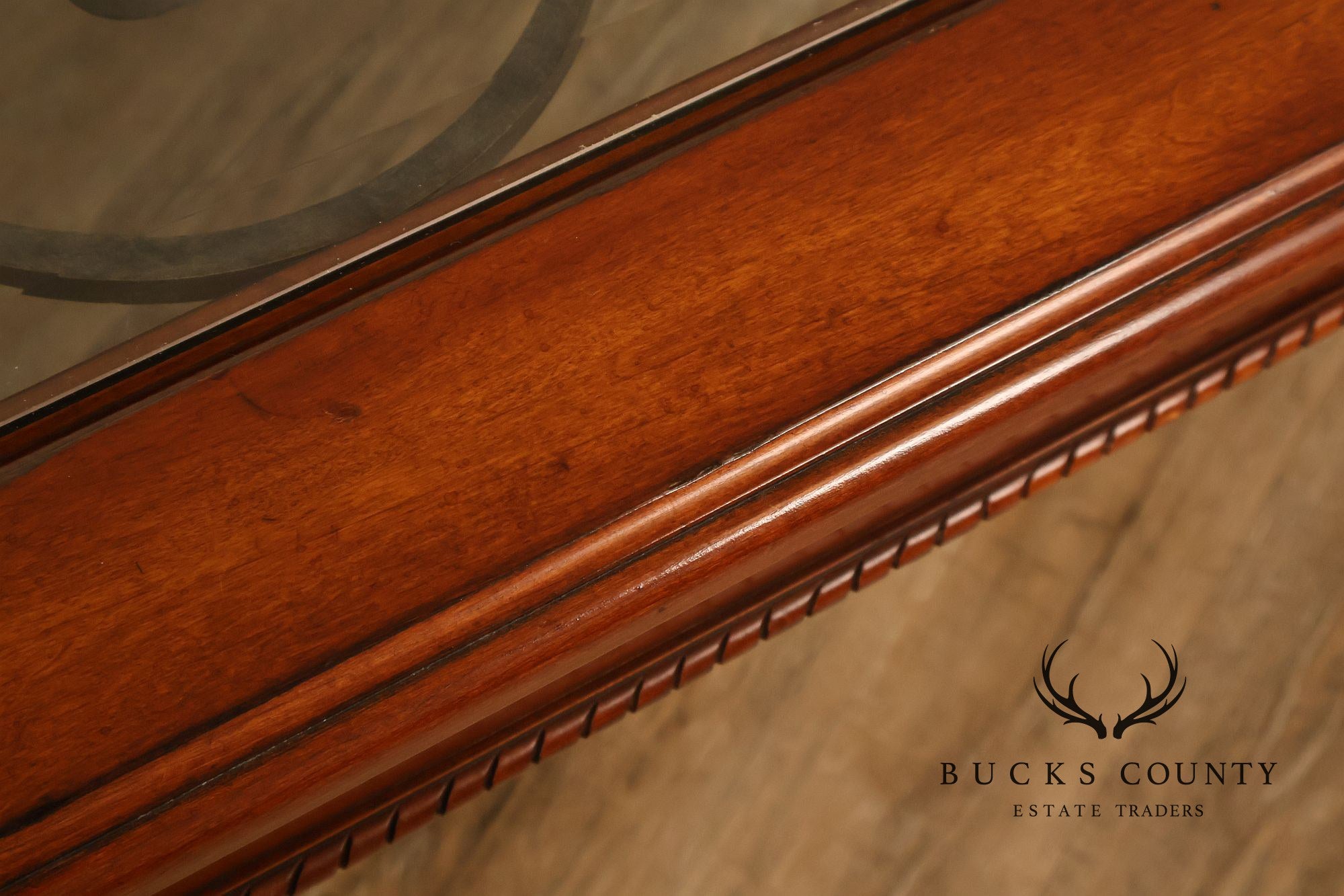 Ethan Allen Tuscany Glass Top Coffee Table With Iron Scroll Base