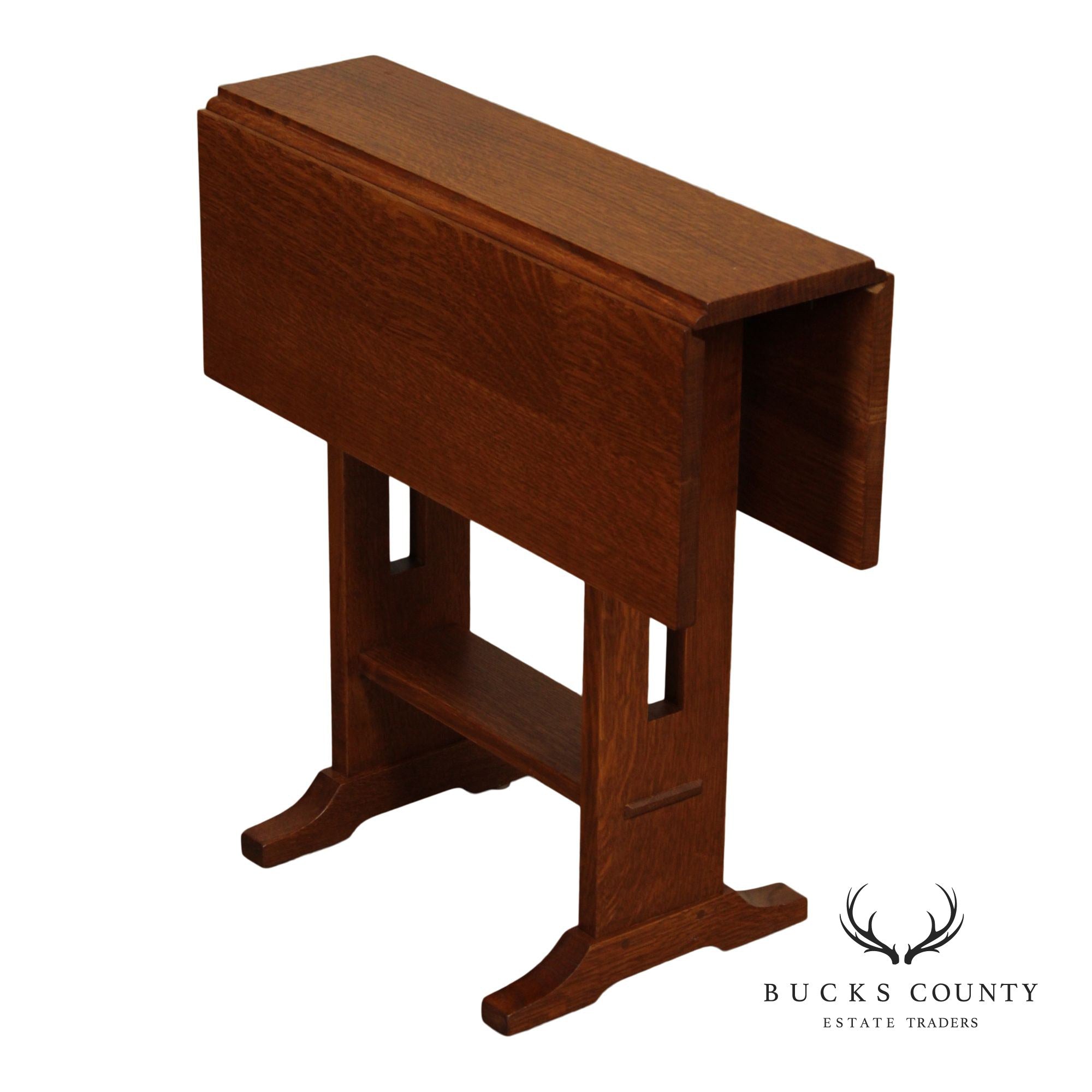 Stickley Mission Collection Oak Drop Leaf Table