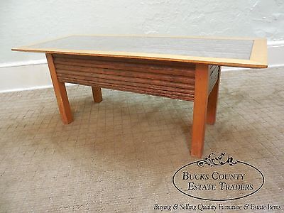 Andy Rae Studio Sculpted Mixed Wood Coffee Table