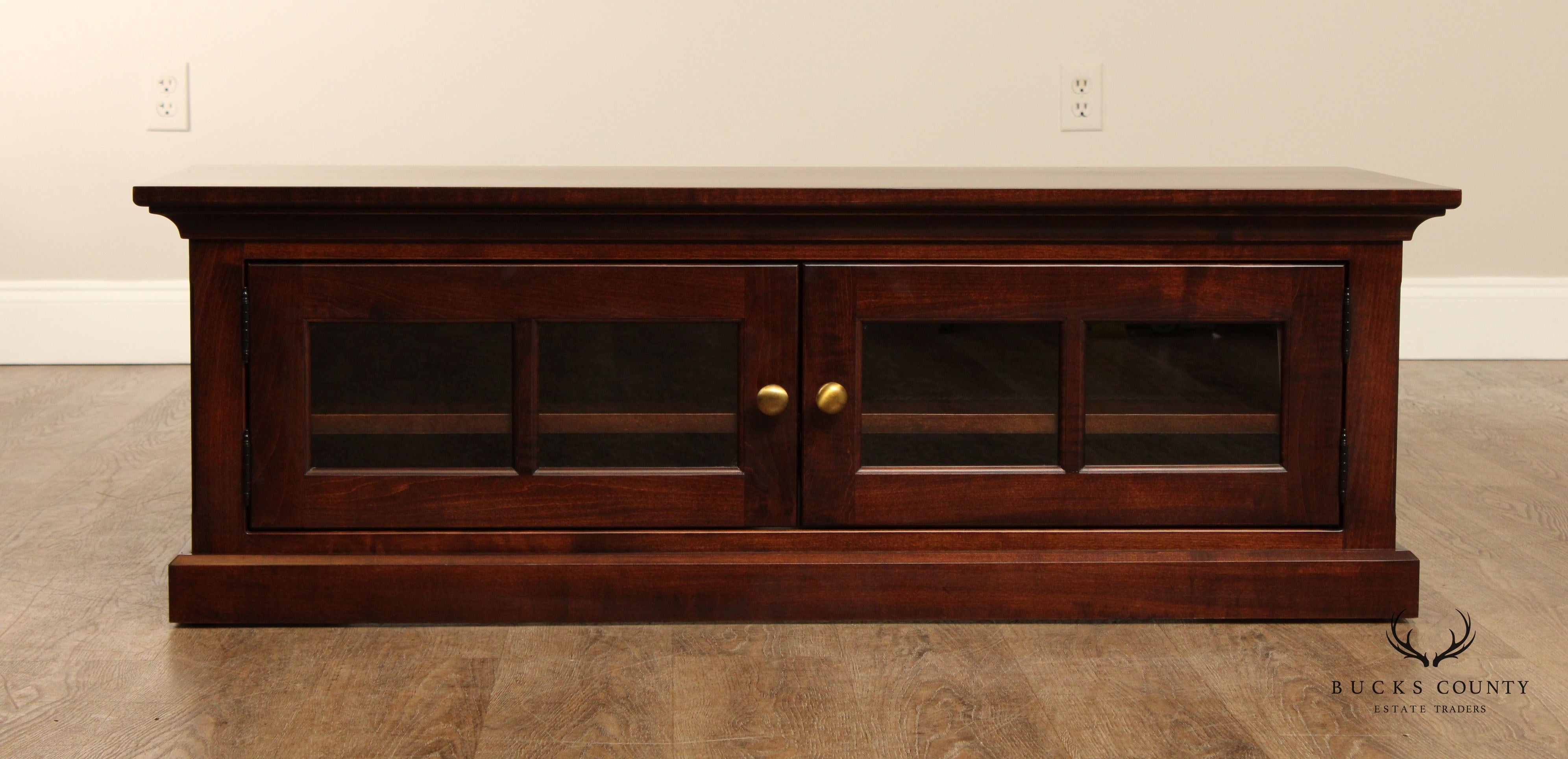 Traditional Style Media Console Cabinet