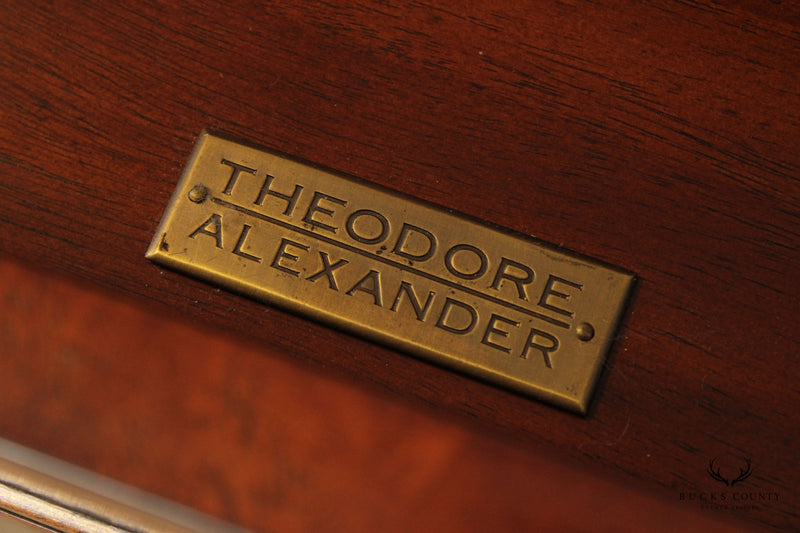 Theodore Alexander Regency Style  Mahogany 'The Georgian Three Tier Console'