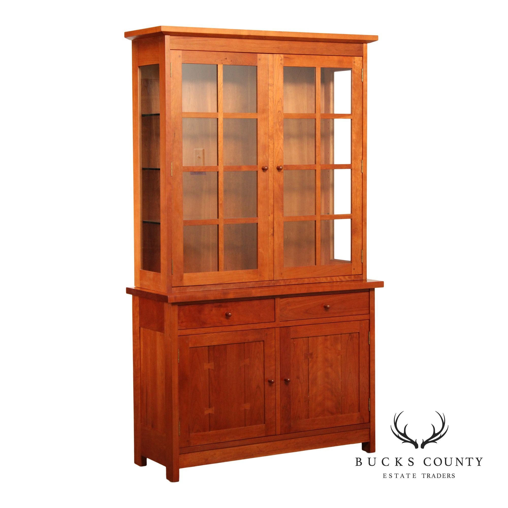 Stickley Mission Collection Cherry China Cabinet