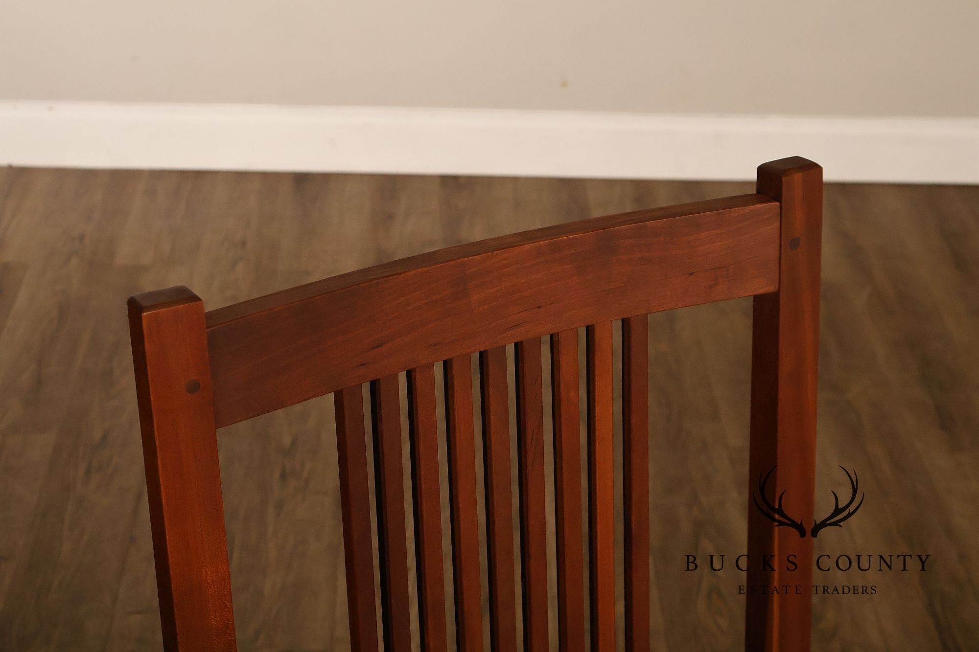 Stickley Mission Collection Cherry Spindle Dining Chair
