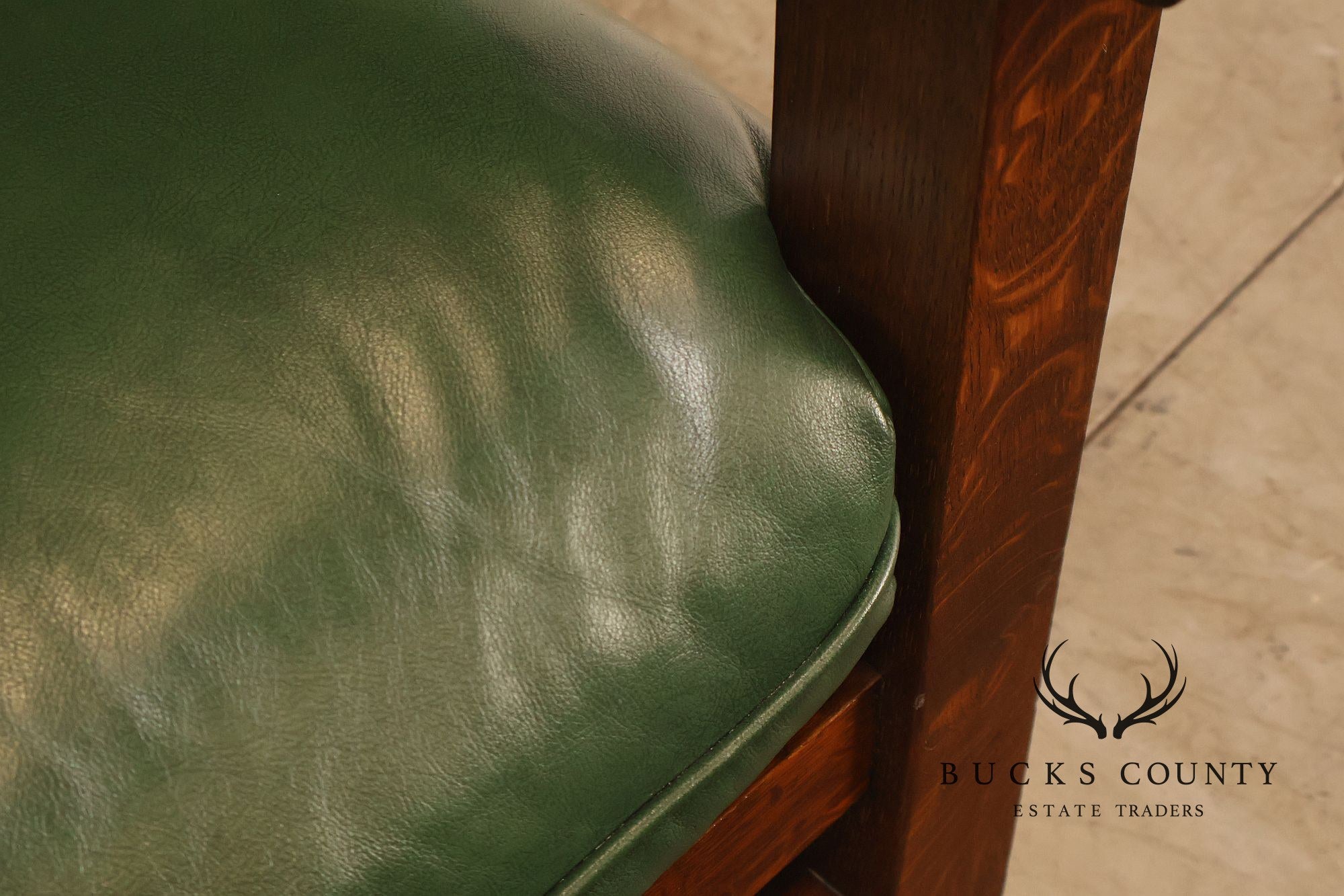 Stickley Mission Collection Oak Eastwood Lounge Chair